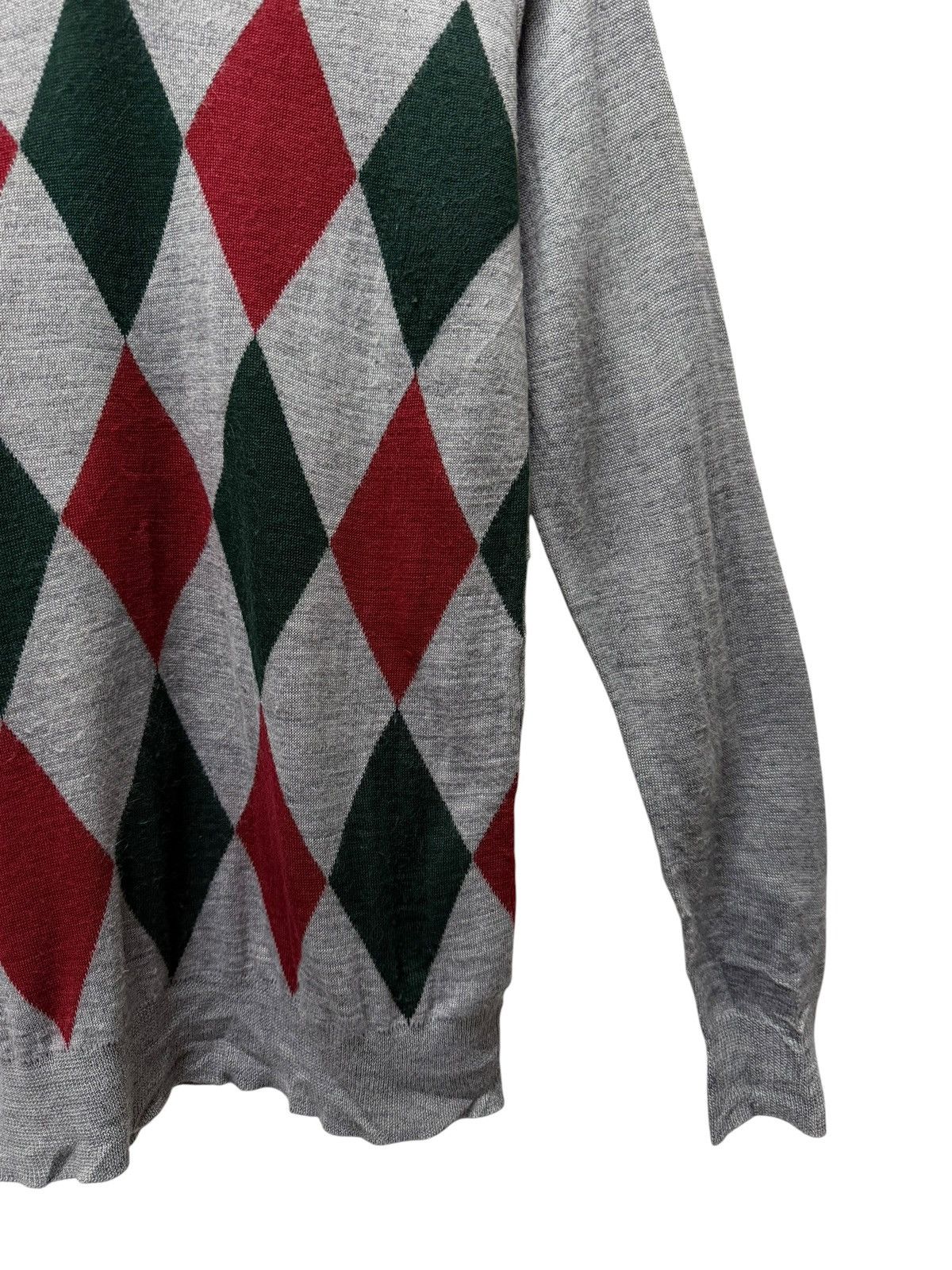 Aran Isles Knitwear Vintage The Shop Tkmixpice V-neck Knitwear Sweater Jumper Size US M / EU 48-50 / 2 - 2 Thumbnail