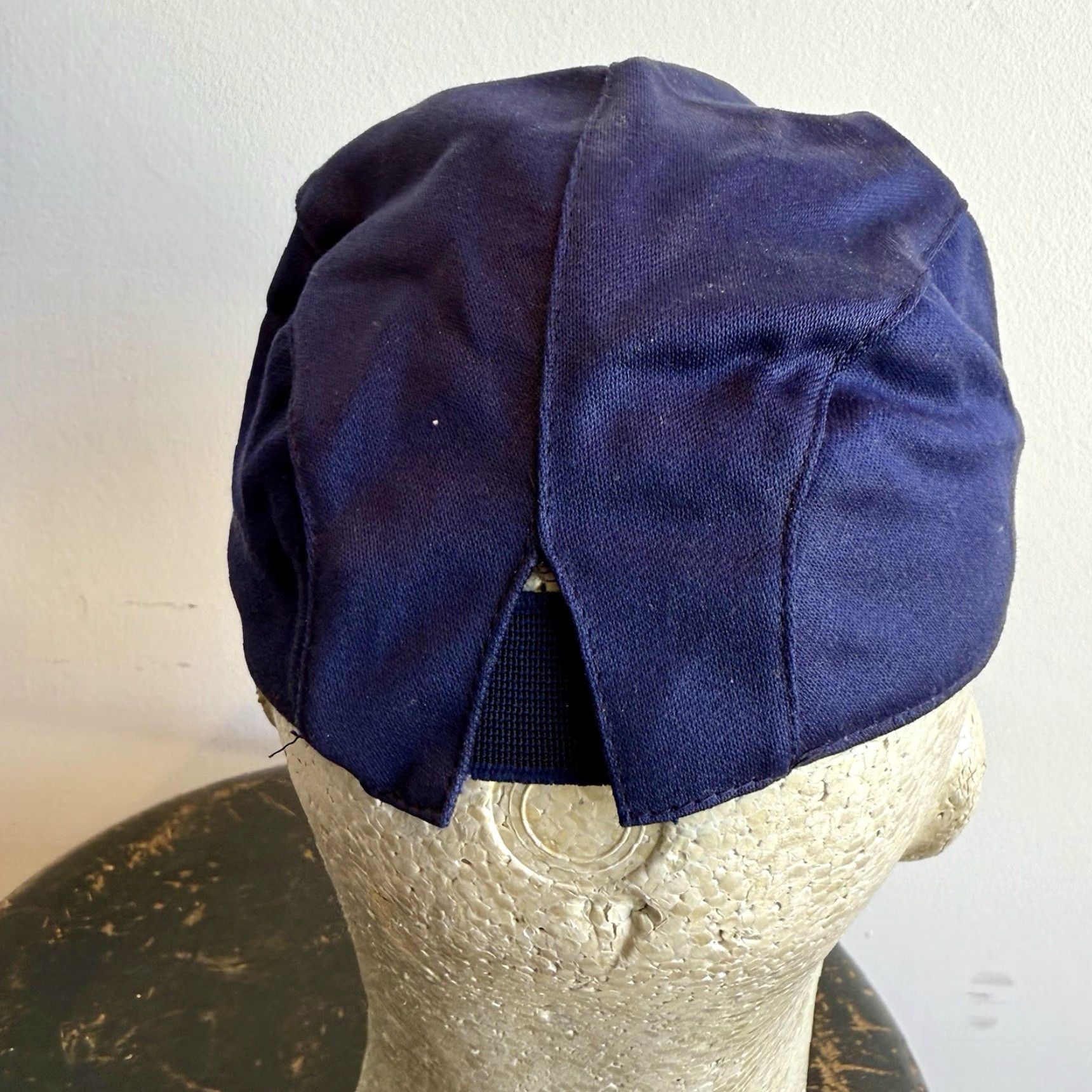 Vintage VINTAGE HaT Work Hat 1960s Black Size 7 1/8 French Blue Workwear Size ONE SIZE - 4 Thumbnail