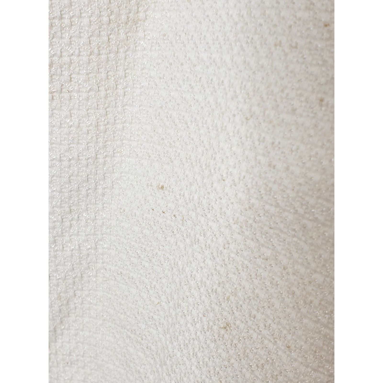 Zara Zara Basic Womens Cardigan Vest Open Front Sleeveless Ivory Linen Blend Long Sweater Small Size S / US 4 / IT 40 - 6 Thumbnail