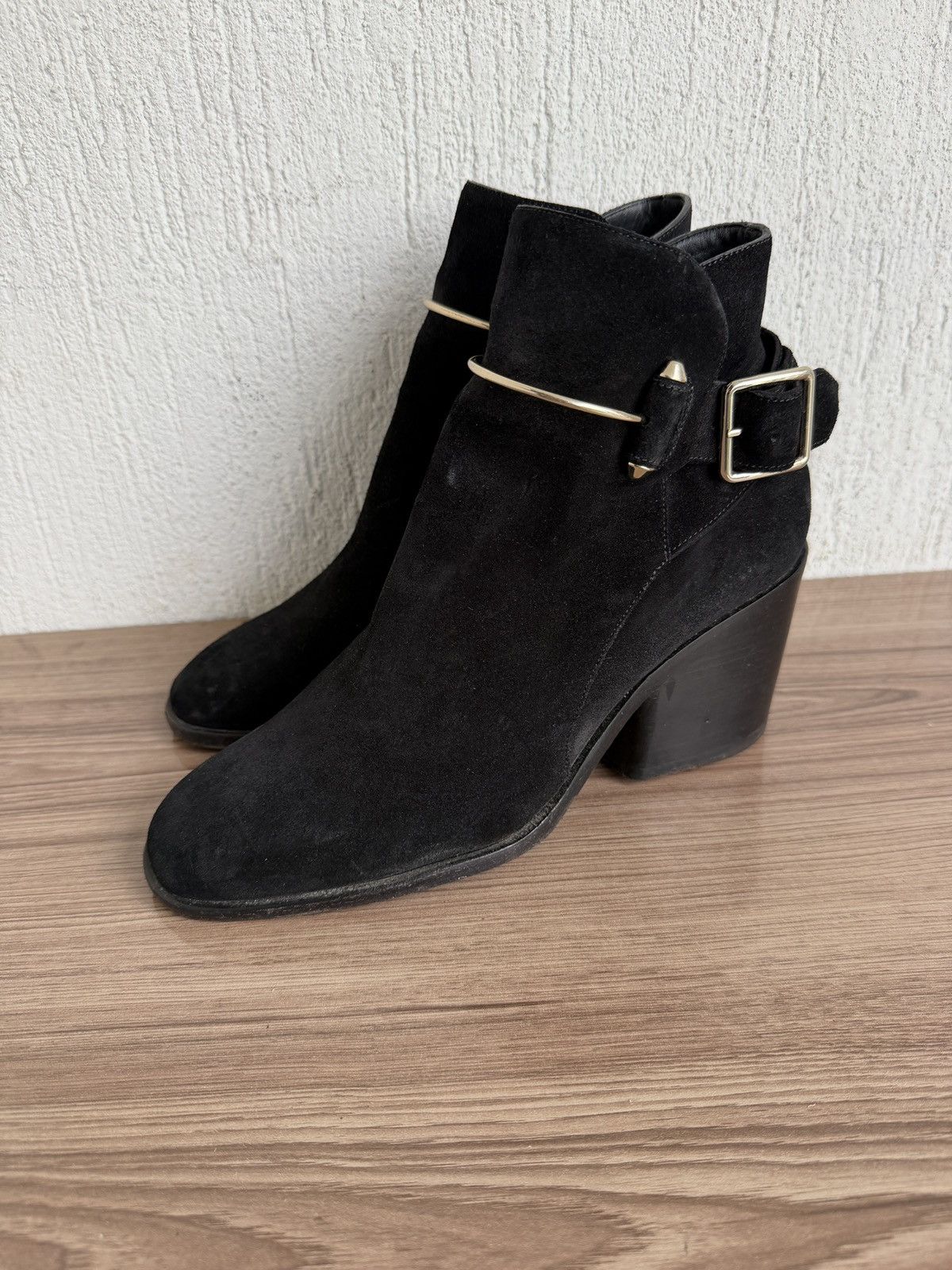 Balenciaga Suede ankle boot Size US 8 / IT 38 - 1 Thumbnail
