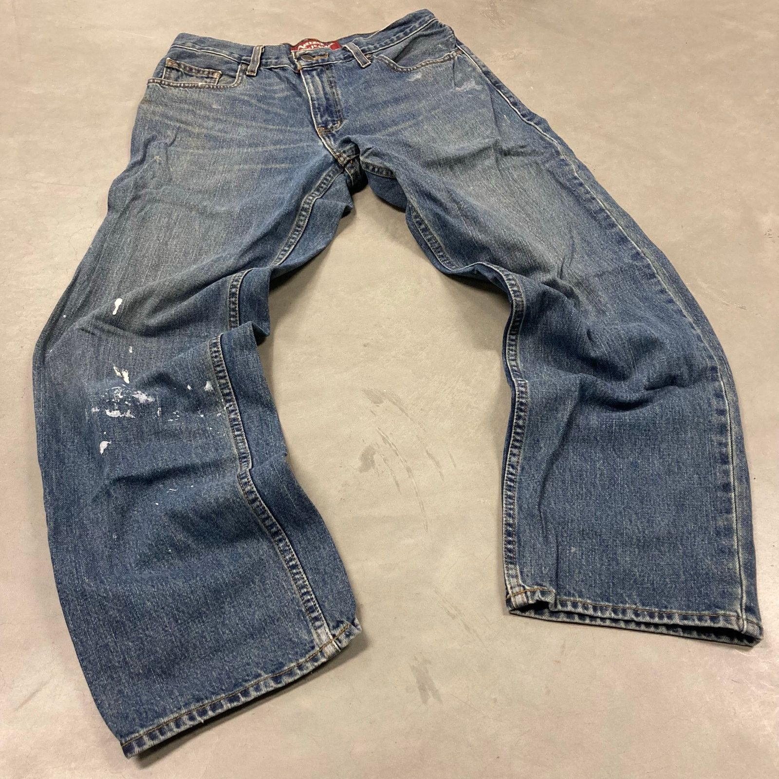 Vintage Baggy Y2K Arizona Jeans 30x30 Size US 30 / EU 46 - 1 Thumbnail