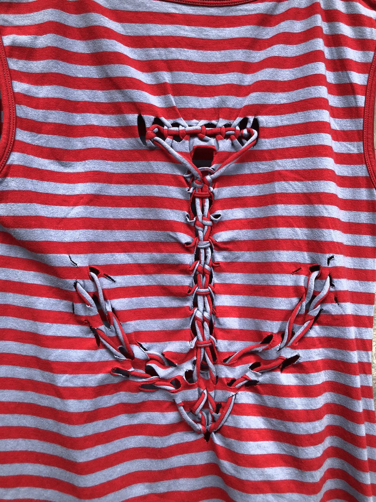Jean Paul Gaultier Jean Paul Gaultier Target Stripe T-shirt Size M / US 6-8 / IT 42-44 - 9 Thumbnail