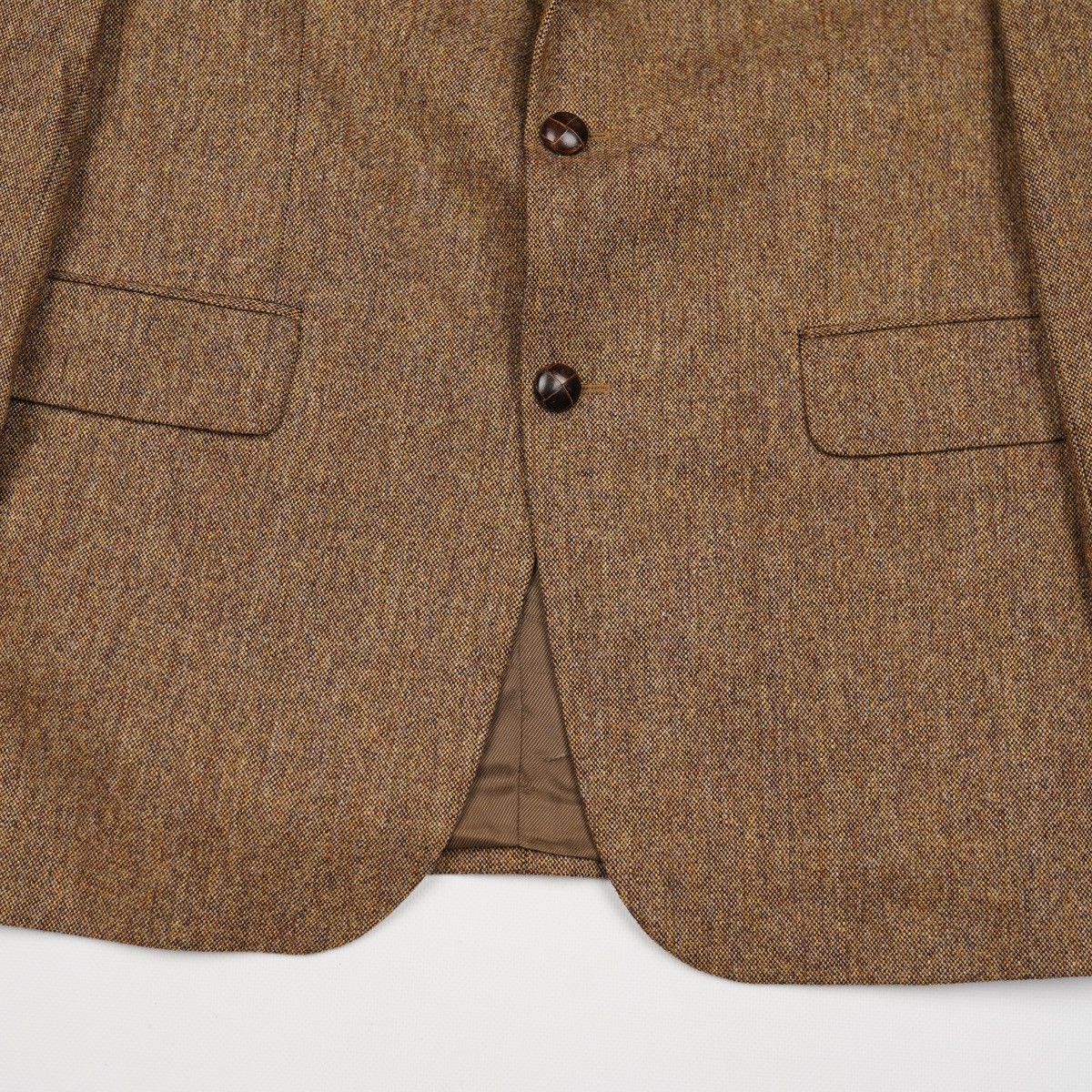 Barbour Barbour Brown Wool Blazer Jacket Tweed Size 40R - 3 Thumbnail