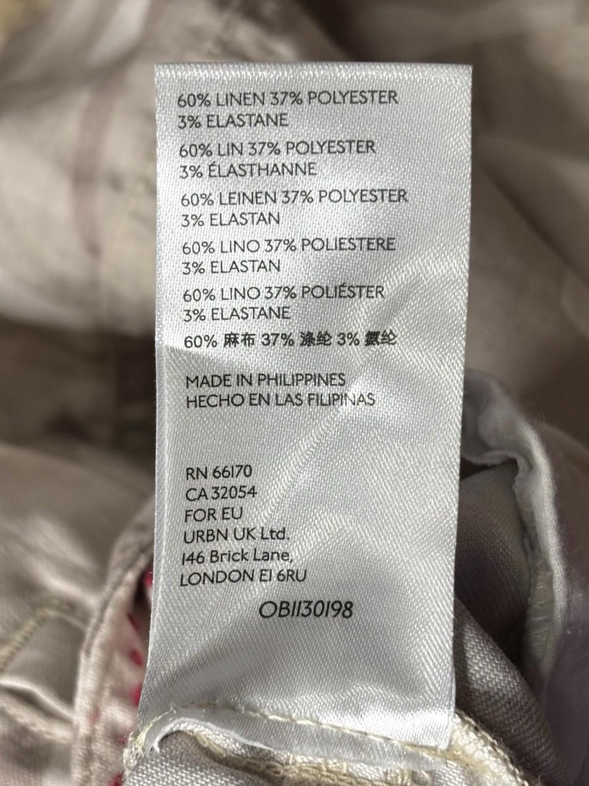 Other Anthropologie Pants Women's 32x24 Linen Blend Camo Size 32" / US 10 / IT 46 - 11 Thumbnail