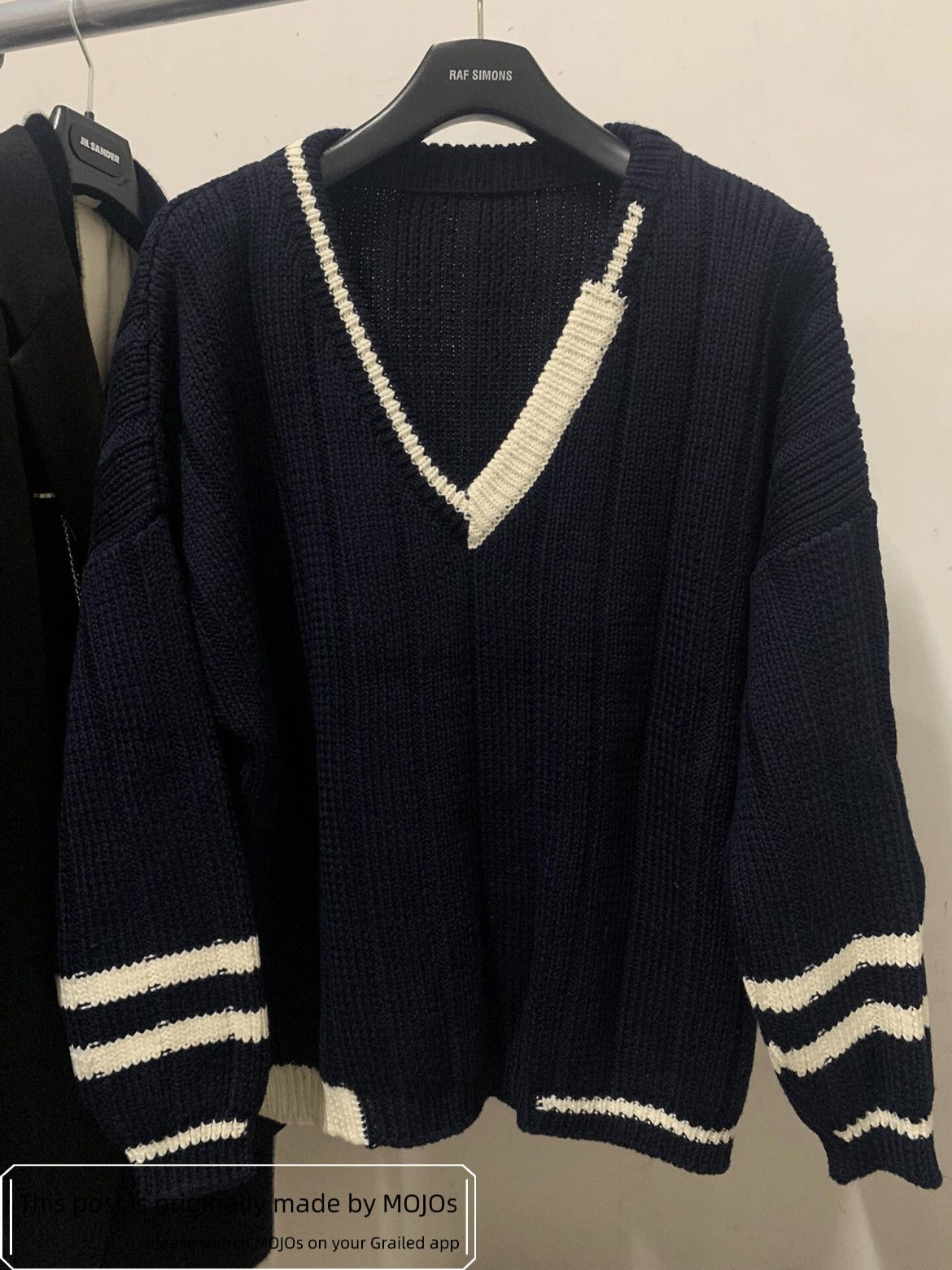Sz 38 Miu Miu 18AW College Style Knitwear Sweater