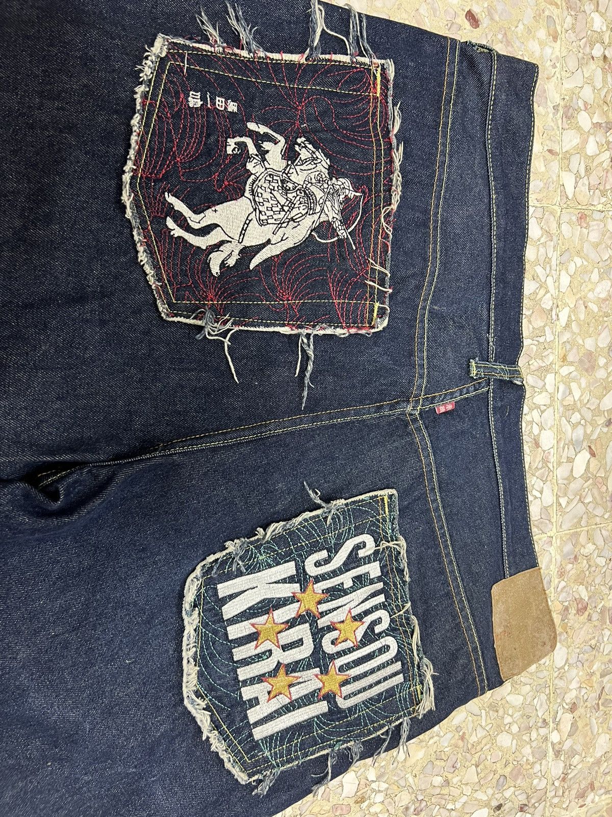 Japanese Brand × RMC Jeans × Vintage Vintage Y2K Red Monkey Company Relaxed Jeans Size US 42 / EU 58 - 7 Thumbnail