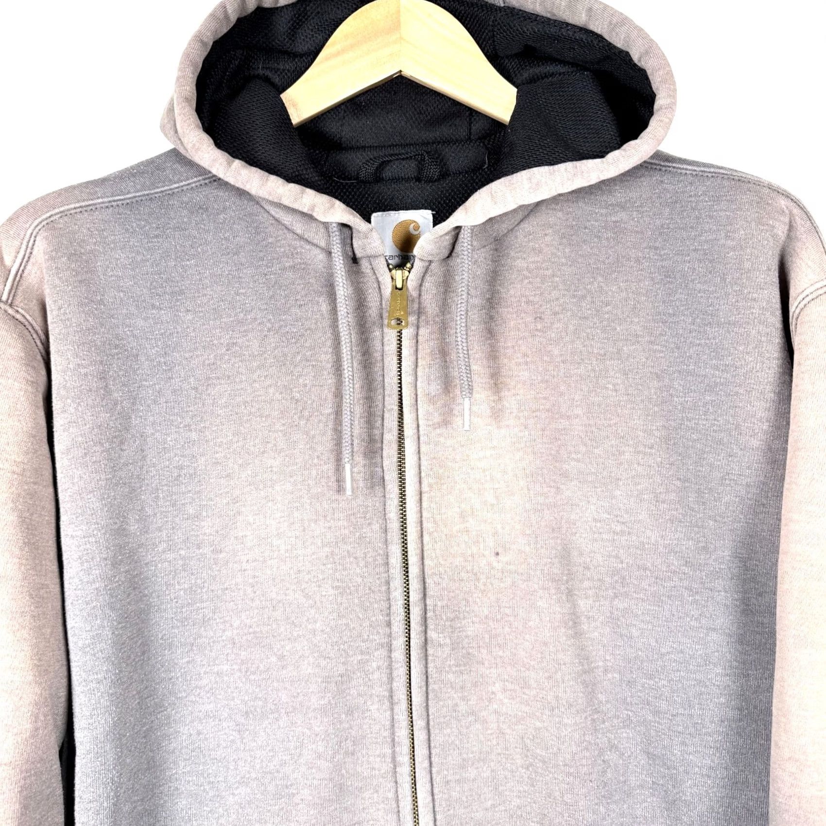 Carhartt Carhartt Sweatshirt Mens Hoodie Gray XL Rain Defender Rutland Thermal-Lined Hooded Zip-Front Sweatshirt - XL Size US XL / EU 56 / 4 - 6 Thumbnail