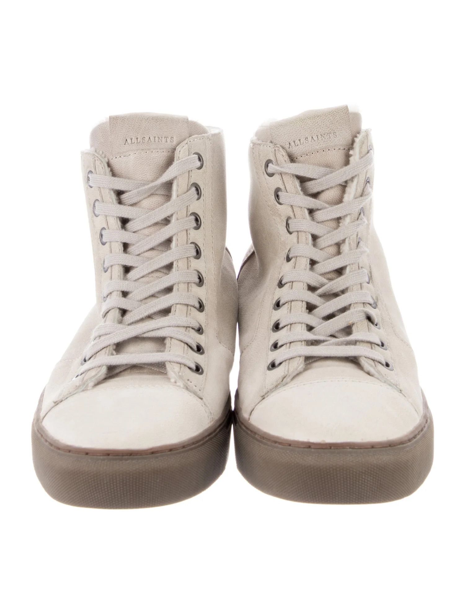 Allsaints Allsaints Leather Sneakers with Soft Lining Size US 7 / EU 40 - 3 Thumbnail