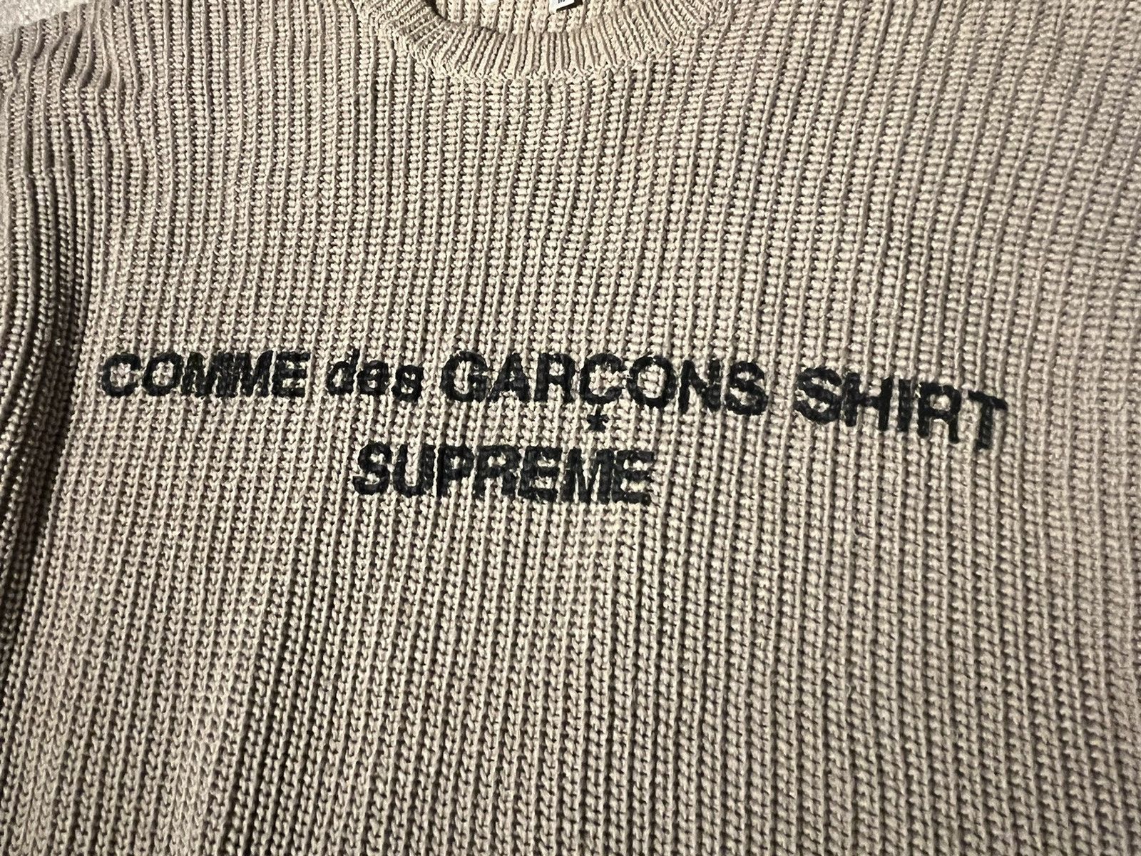 Comme des Garcons Supreme Comme des garçons SHIRT sweater Size US M / EU 48-50 / 2 - 3 Thumbnail