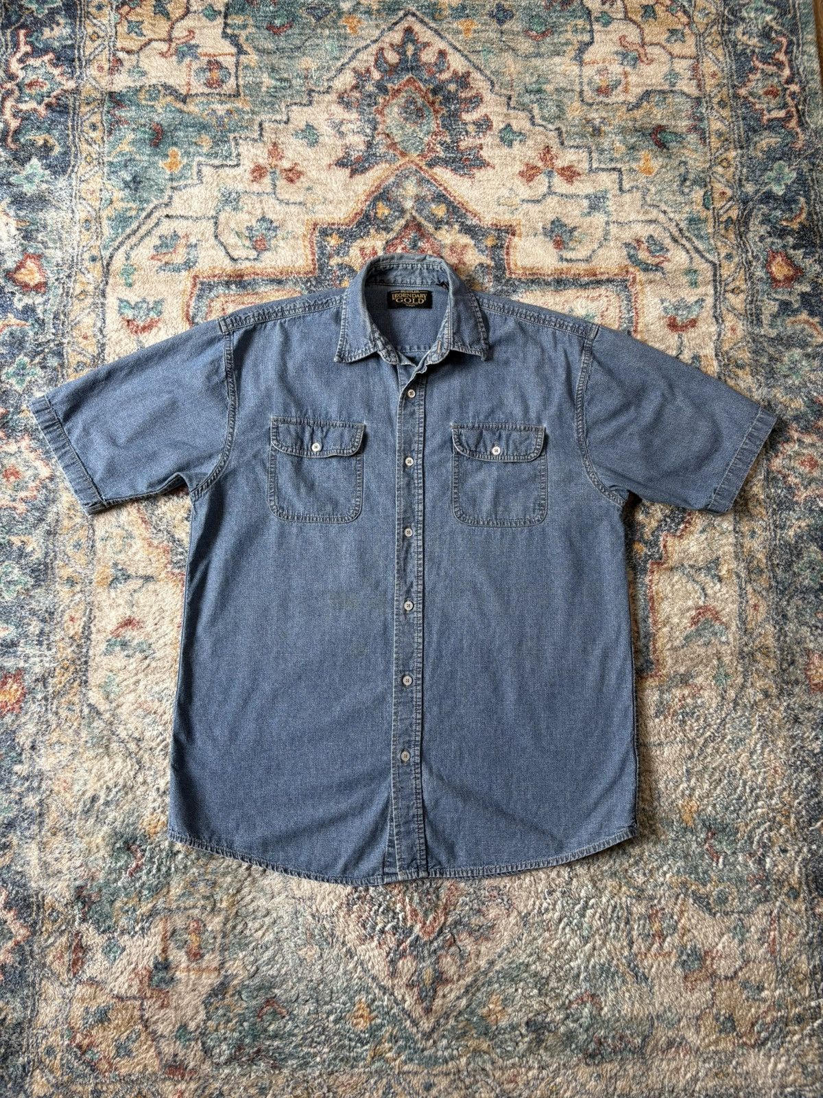 Vintage Vintage Rustler Denim Button-up Shirt Medium Size US M / EU 48-50 / 2 - 1 Thumbnail