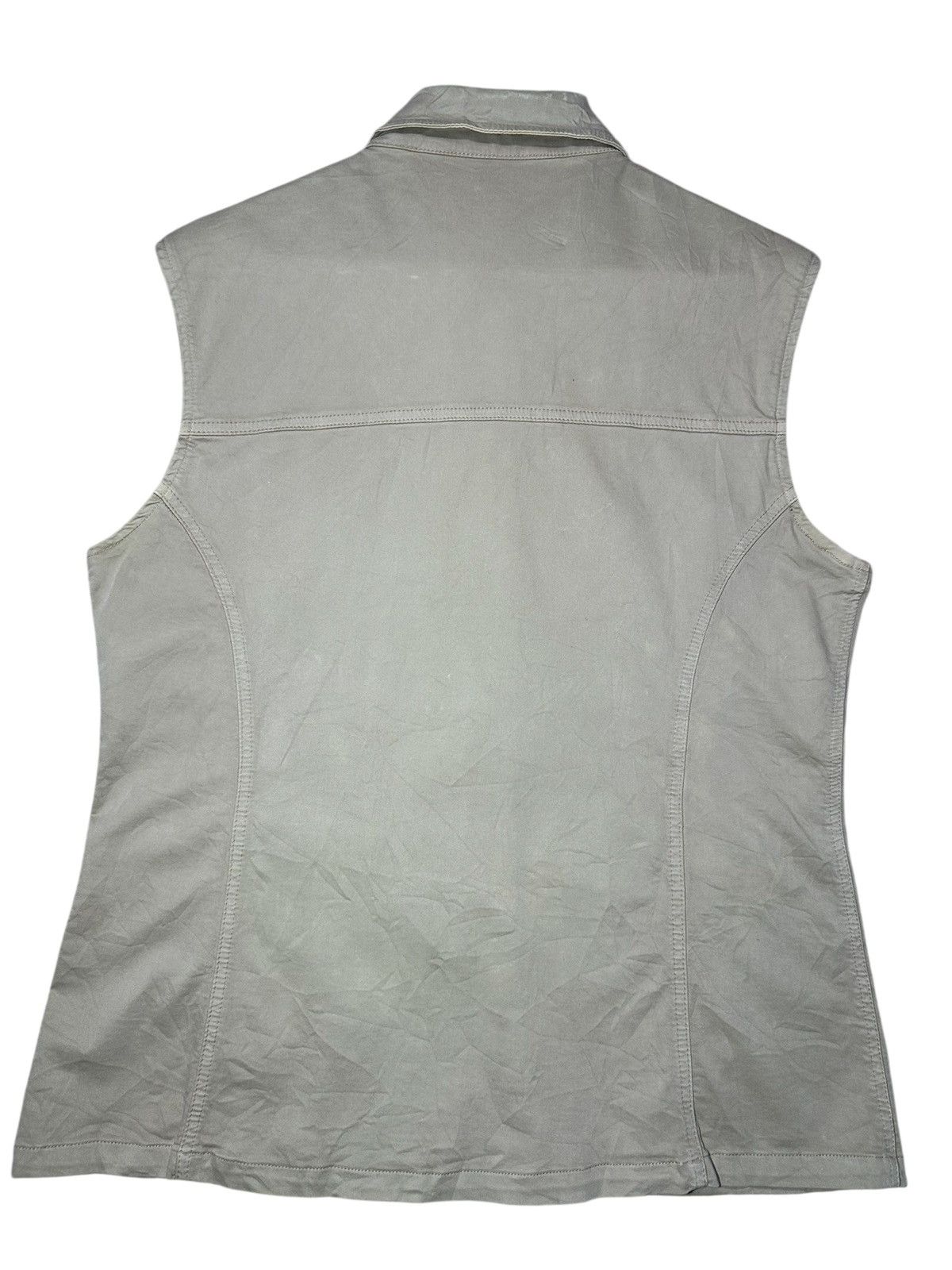 BIANCA CHANDON beige Bianca vest made in Italy Size M / US 6-8 / IT 42-44 - 2 Thumbnail
