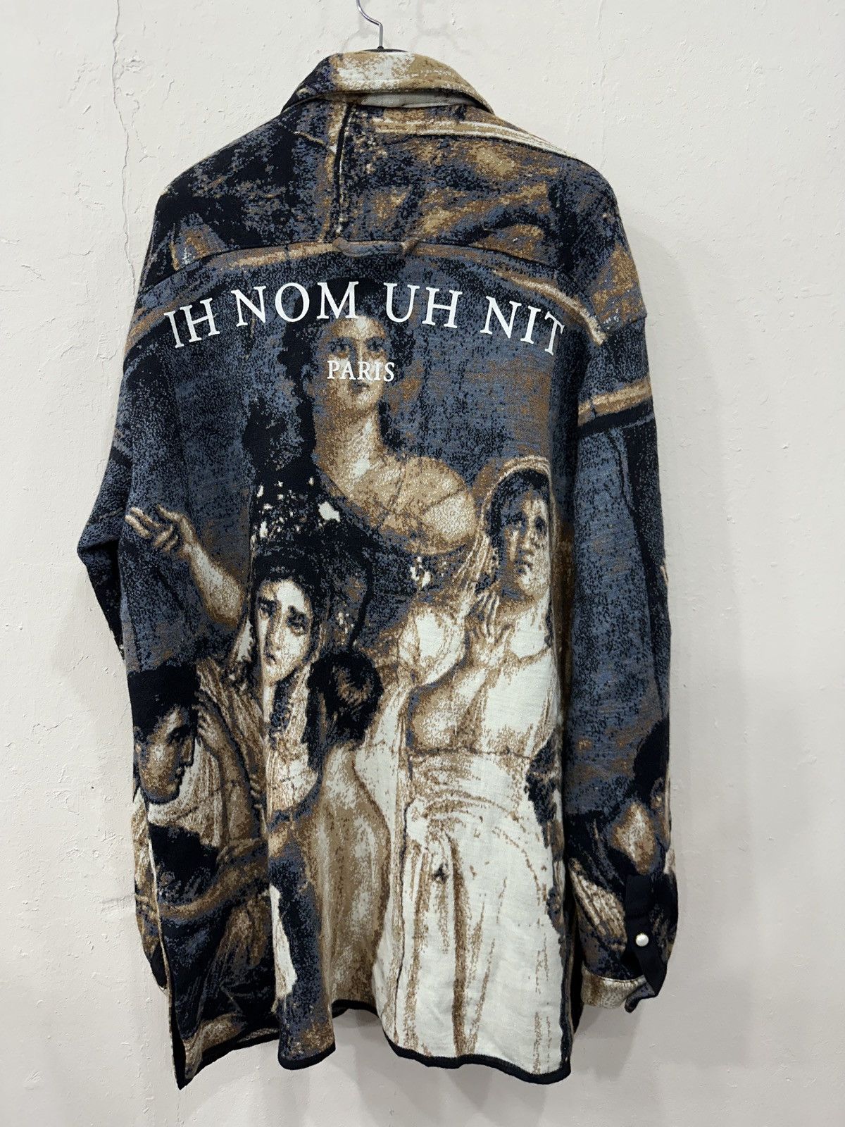 Ih Nom Uh Nit Oversized Jacquard Flannel Shirt Size US L / EU 52-54 / 3 - 8 Thumbnail