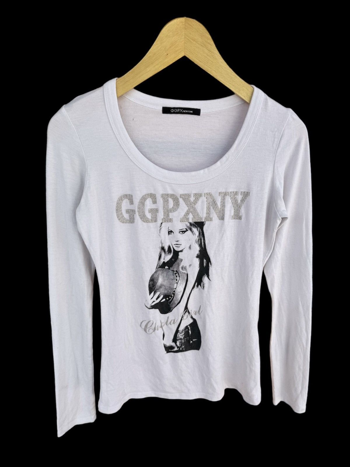 Hysteric Glamour × Japanese Brand × Le Grande Bleu (L.G.B.) Gothic GGPX New York Long sleeve Japanese sly Size US S / EU 44-46 / 1 - 2 Thumbnail
