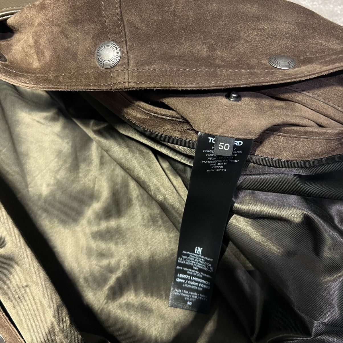 Tom Ford Tom Ford Suede Trucker Jacket in Medium Size US M / EU 48-50 / 2 - 5 Thumbnail