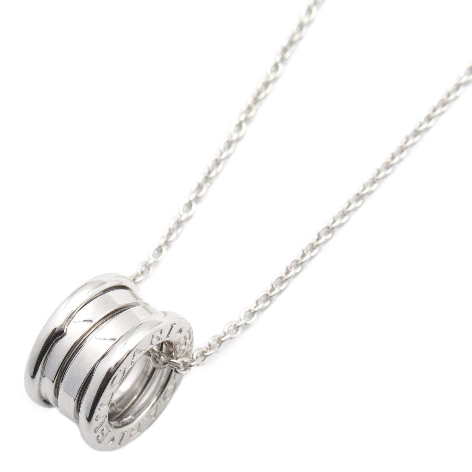 Bvlgari B-Zero1 Necklace K18Wg (White Gold) Silver