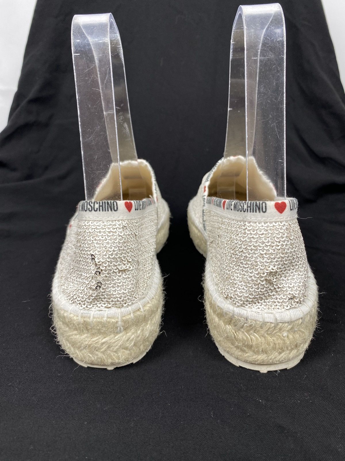 Love Moschino Love Moschino Glitter Espadrilles size 41 Size US 11 / IT 41 - 4 Thumbnail