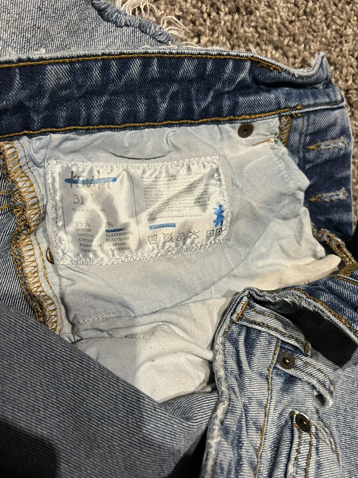 Ksubi Ksubi Chitch Denim Size US 31 - 4 Thumbnail