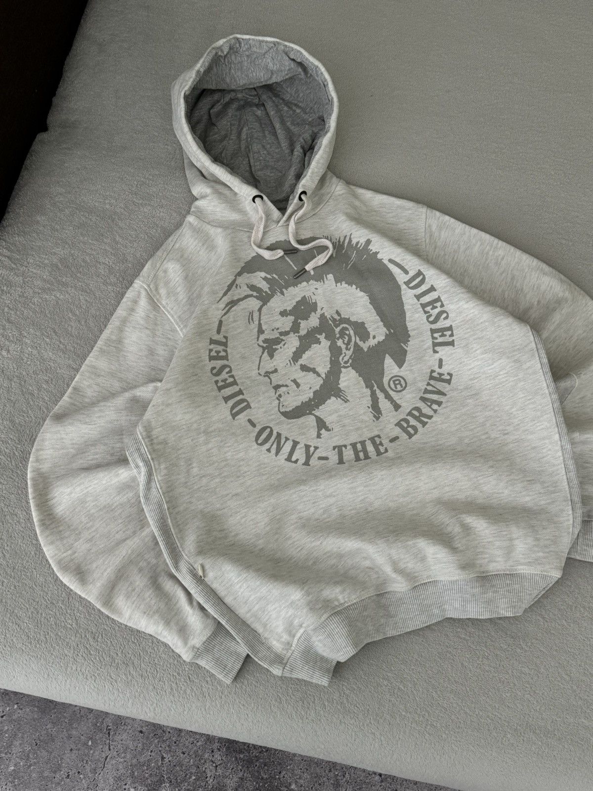 Diesel Vintage Diesel Y2K basic big logo hoodie Size US M / EU 48-50 / 2 - 5 Thumbnail