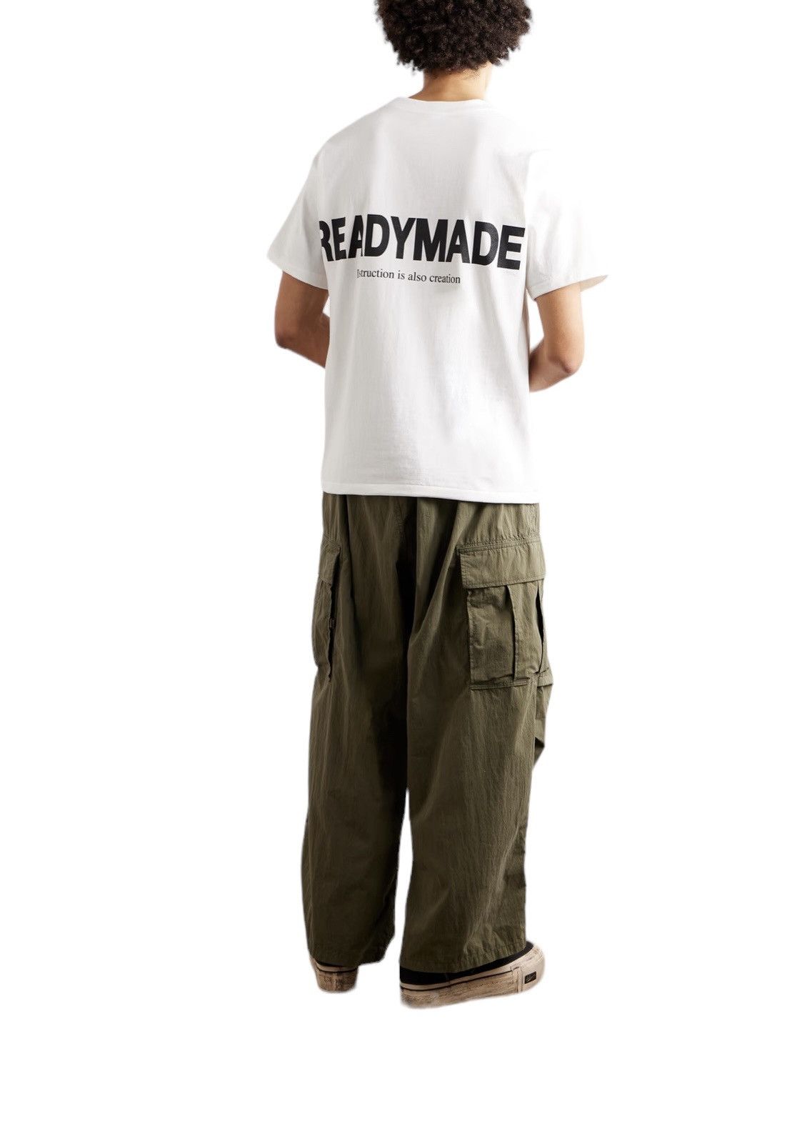 image of Readymade Smile Tee in White, Men's (Size 2XL)