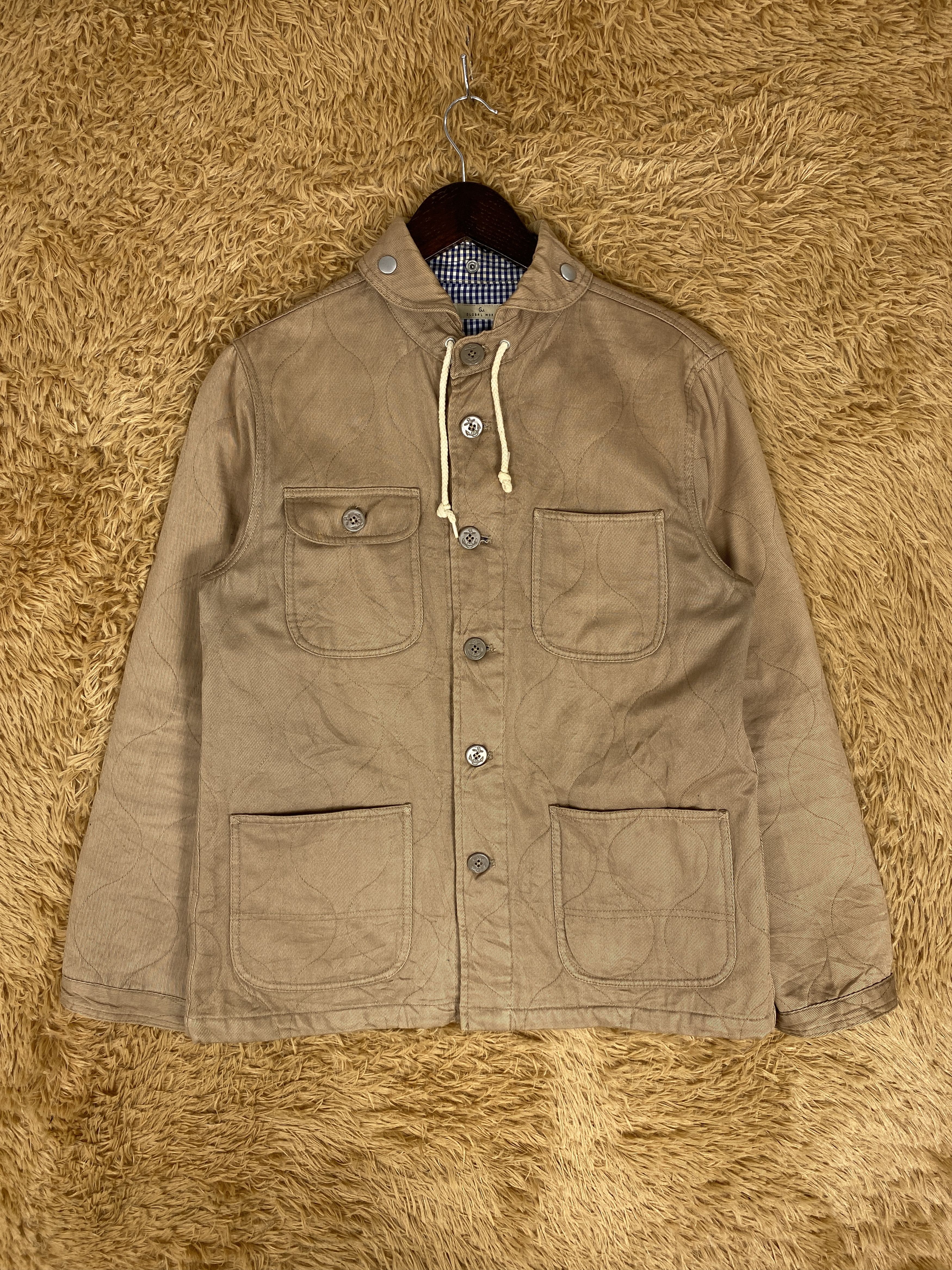 Global Work Vintage Global Work Quilted Flannel Lining Jacket J2282 Size US S / EU 44-46 / 1 - 1 Thumbnail