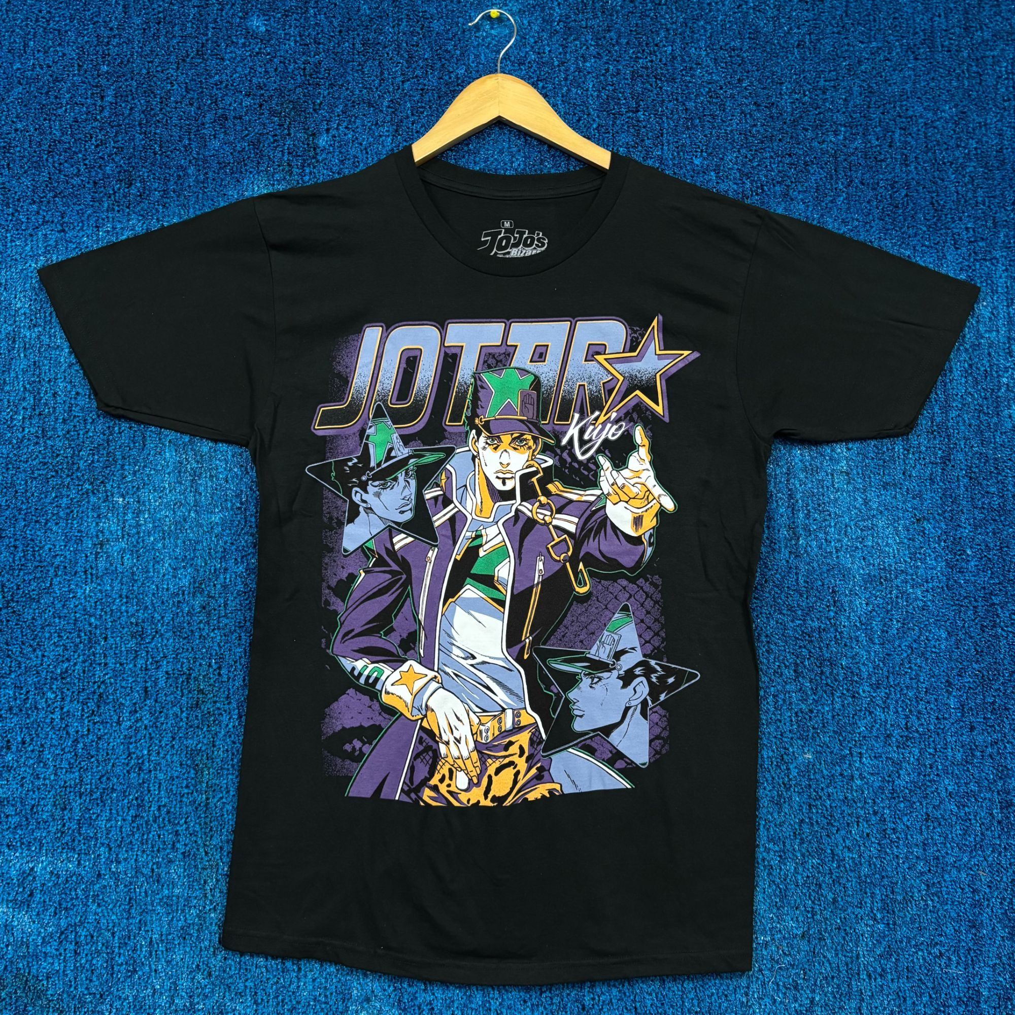 Ripple Junction Jotaro Kujo Star Collage JoJos Bizzare Adventure Anime Tee M Size US M / EU 48-50 / 2 - 1 Thumbnail