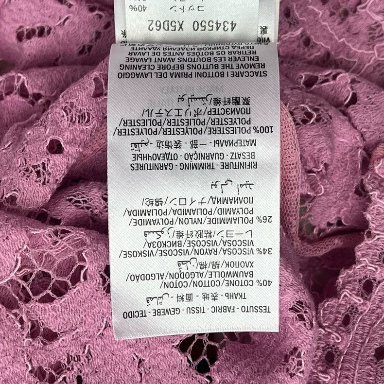 Gucci Gucci Lace embroidered short sleeves 2503-Nextarrow Size US M / EU 48-50 / 2 - 8 Thumbnail
