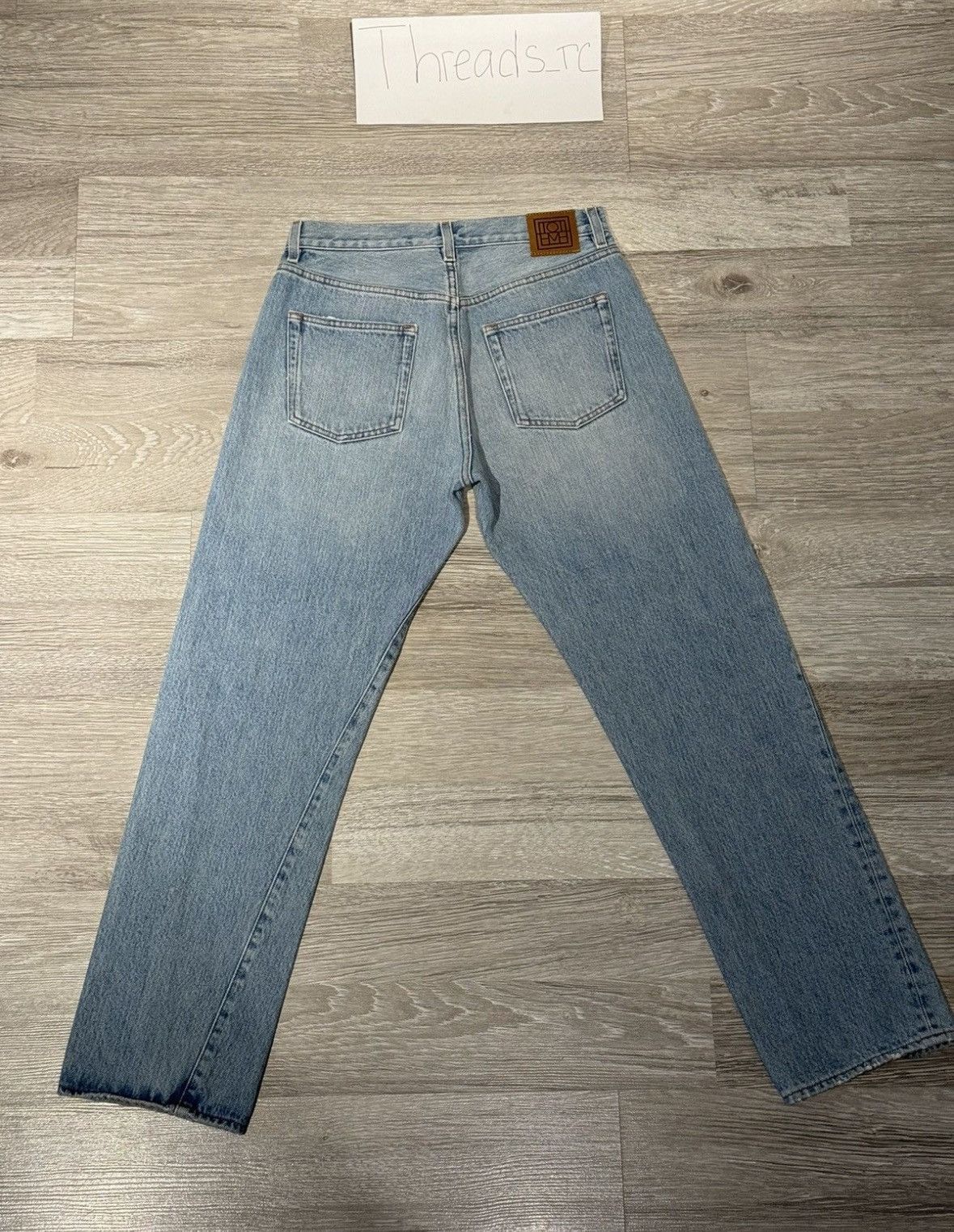 Toteme TOTEME Twisted Seam mid-rise straight jeans Size 25" / US 0 / IT 36 - 7 Thumbnail