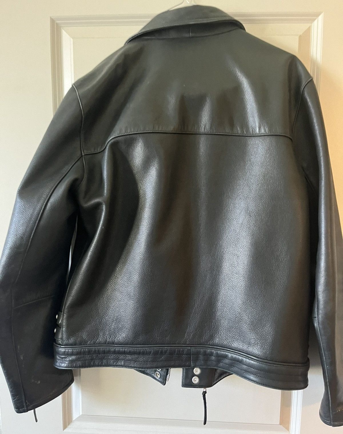 Gap × John Elliott John Elliott x Gap Double Riders Leather Jacket Size US XL / EU 56 / 4 - 2 Thumbnail