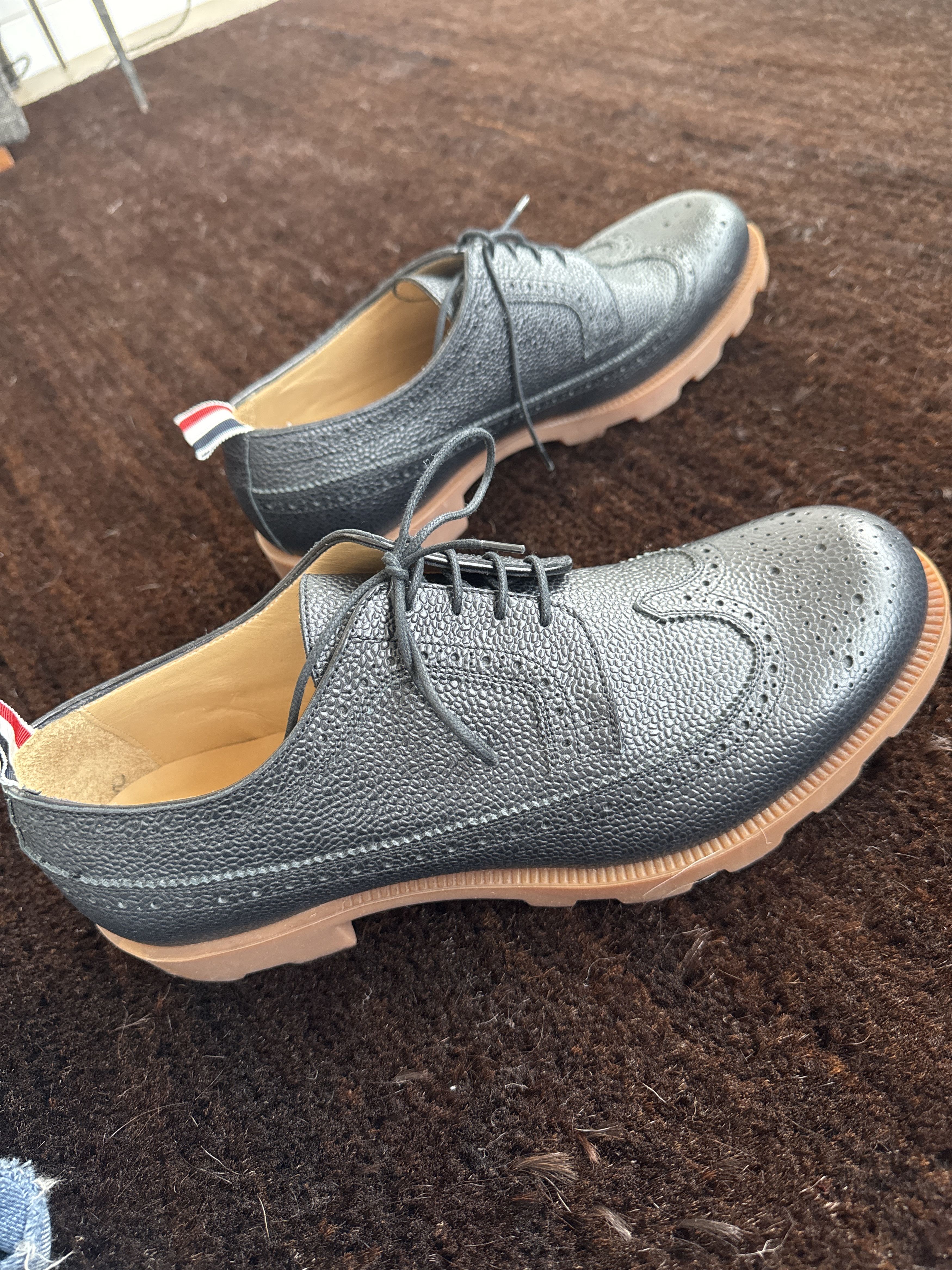 Thom Browne Thom Browne Panama Longline Leather Brogues Size US 11 / EU 44 - 4 Thumbnail