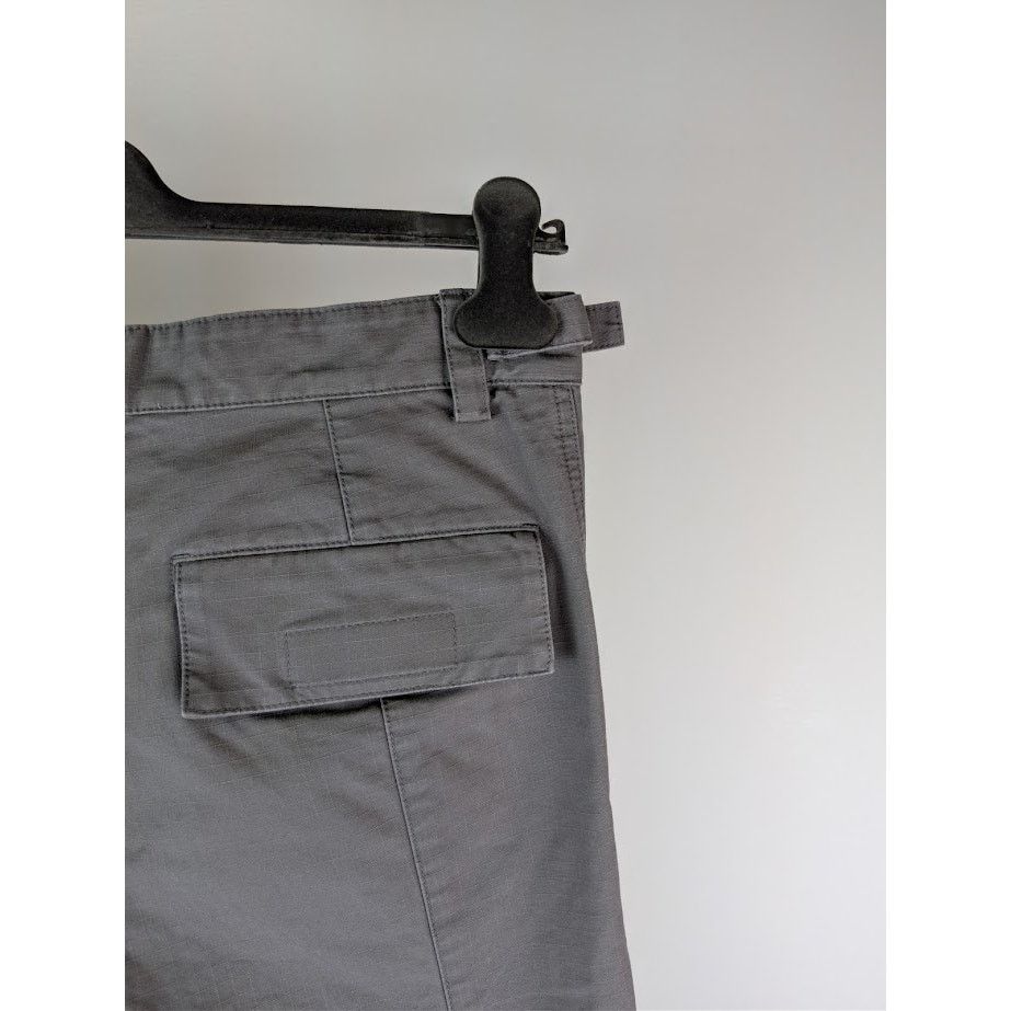 Balenciaga o1rshd1 Cotton Ripstop Pants in Gray Size US 30 / EU 46 - 14 Thumbnail