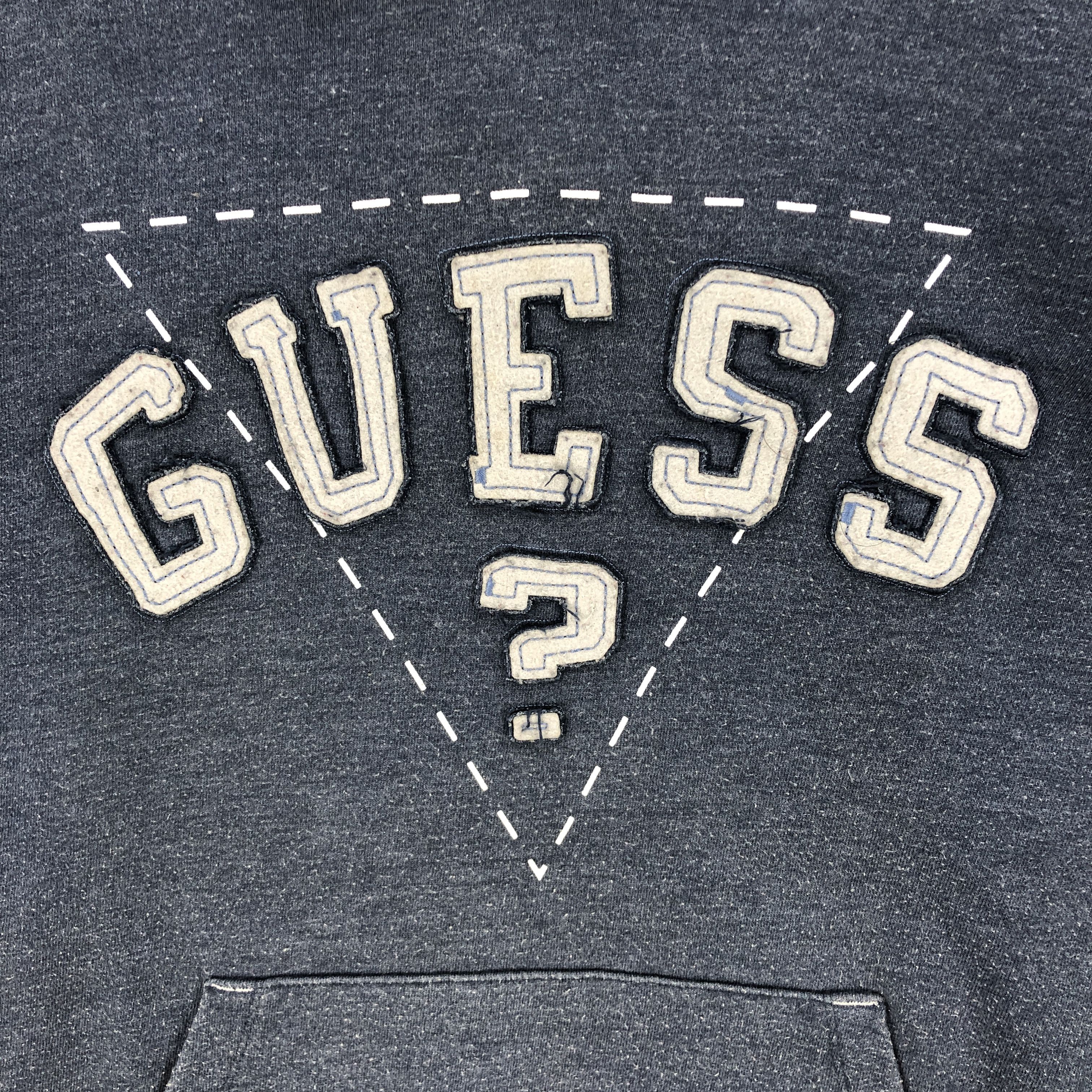 Guess Vintage 90s Guess Sweater Hoodie Guess Sweatshirt Hooded Size US L / EU 52-54 / 3 - 6 Thumbnail