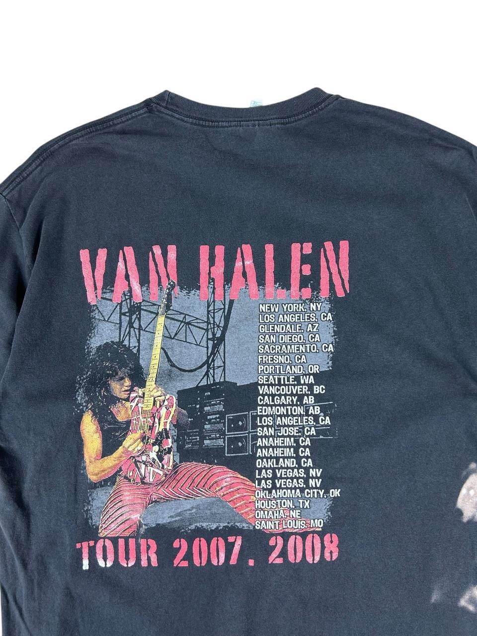 Band Tees Vintage Van Halen 2007/2008 Tour tee Size US XL / EU 56 / 4 - 2 Thumbnail