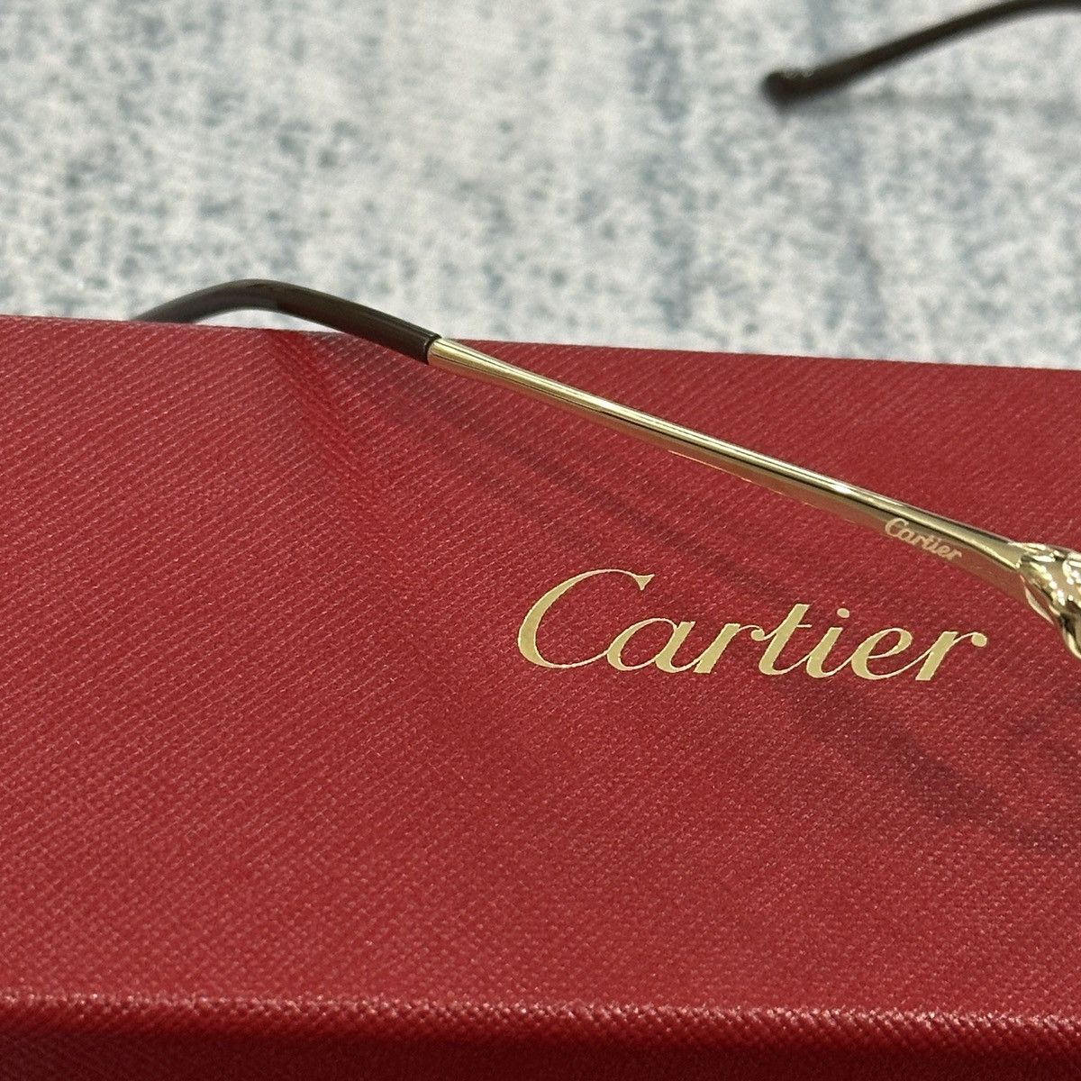 Cartier CARTIER CT0281O 001 EYEGLASSES Size ONE SIZE - 8 Thumbnail