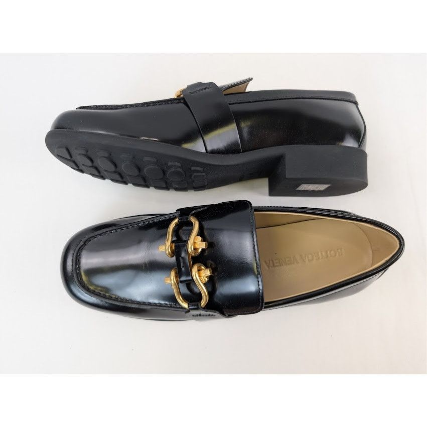 Bottega Veneta o1rshd1 Monsieur Loafer Boots in Soft Vinyl Black Size US 8 / EU 41 - 1 Thumbnail
