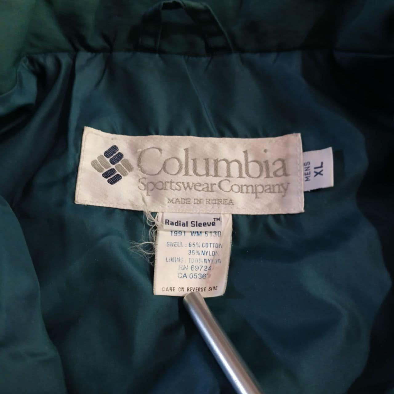 Columbia 1991 Vintage Columbia Sportswear Lined Winter Jacket - XL Size US XL / EU 56 / 4 - 4 Thumbnail