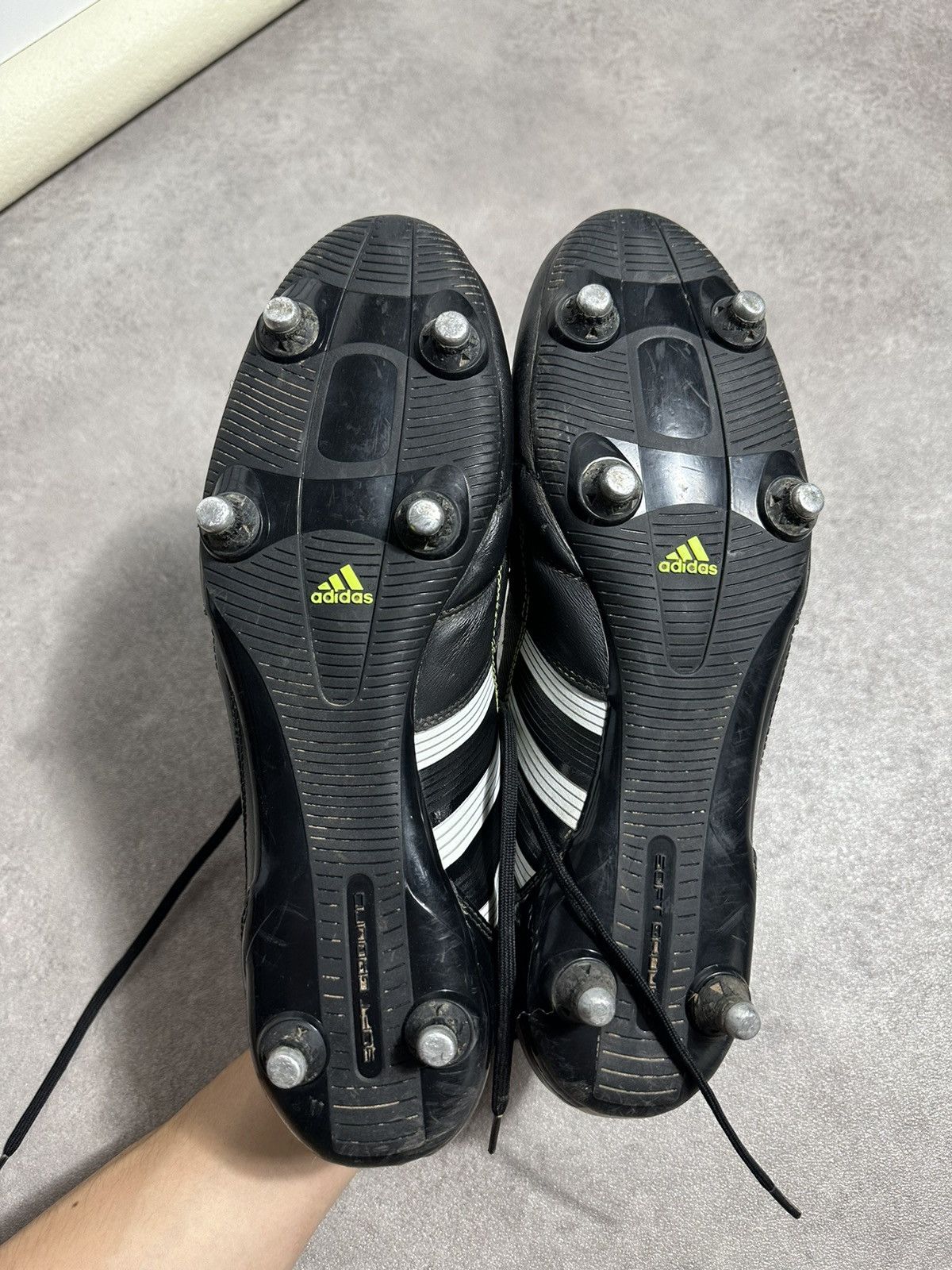 Adidas × Vintage Mens Boots Adidas Predator Absoludo X SG Size US 12.5 / EU 45-46 - 6 Thumbnail