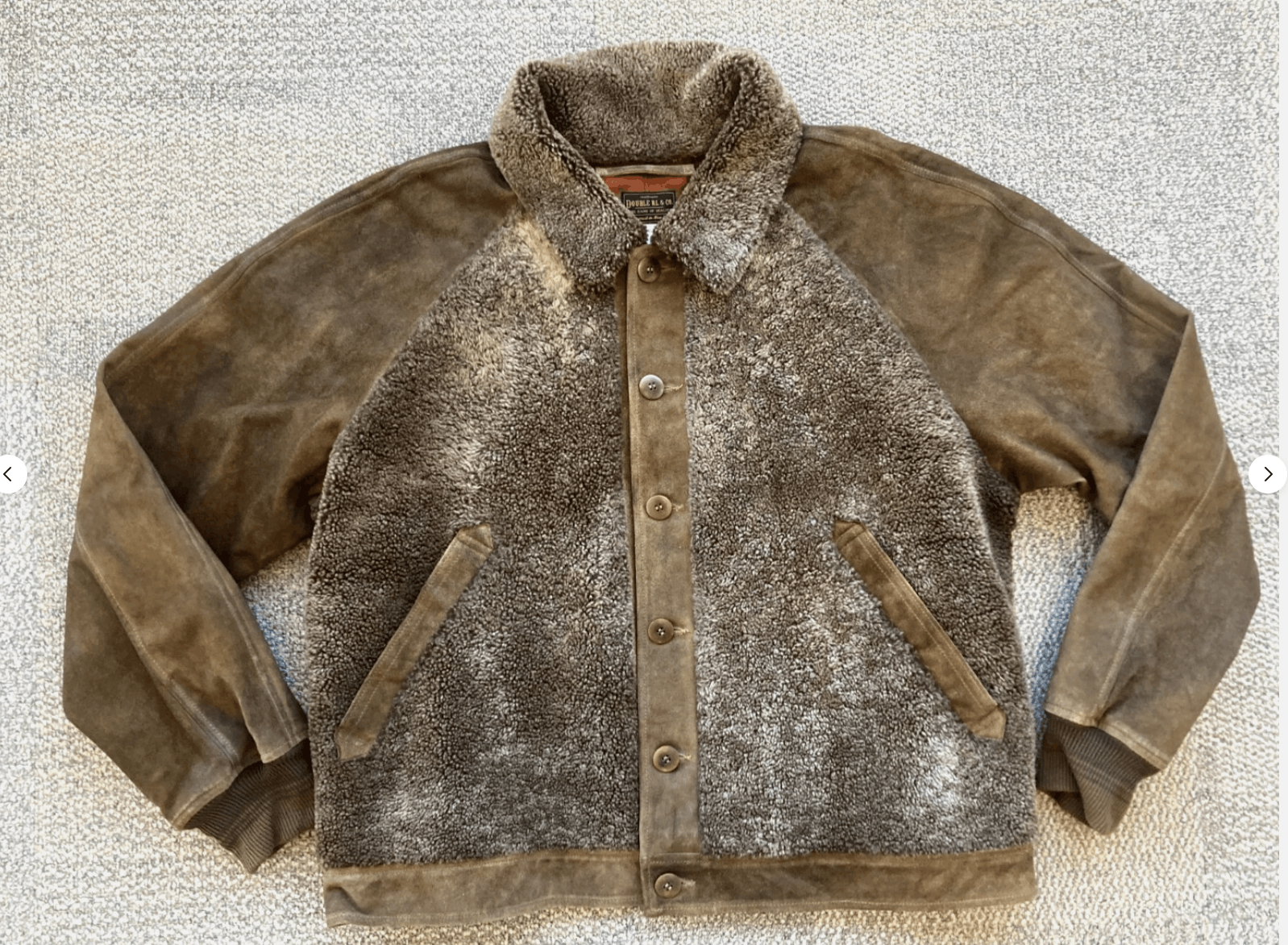 RRL Ralph Lauren RRL Ralph Lauren 2025 Autumn New Men's Deer Skin