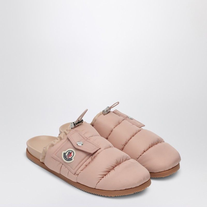 Moncler Moncler Pink Nylon Mule Mon Pocket Size US 6 / IT 36 - 1 Thumbnail