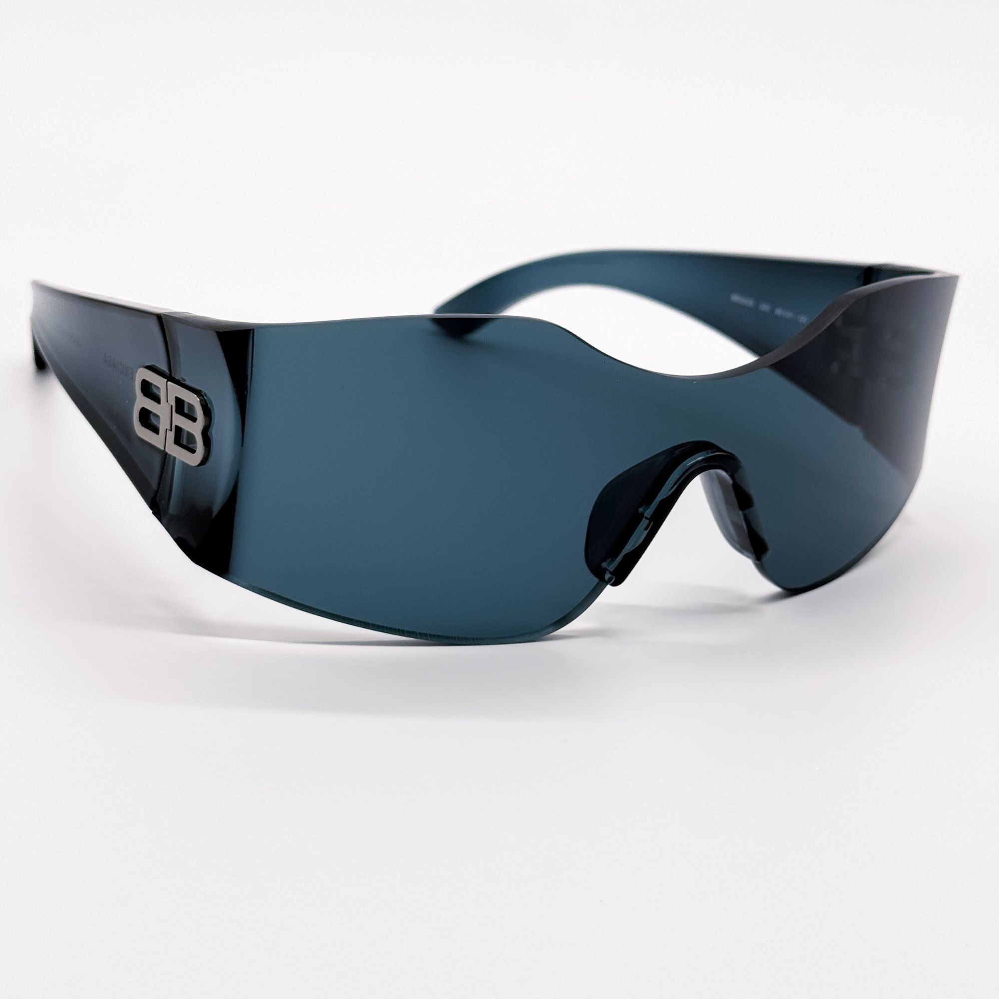 Balenciaga NEW BALENCIAGA BB0292S 003 SUNGLASSES BLUE UNISEX GEOMETRIC Size ONE SIZE - 8 Thumbnail
