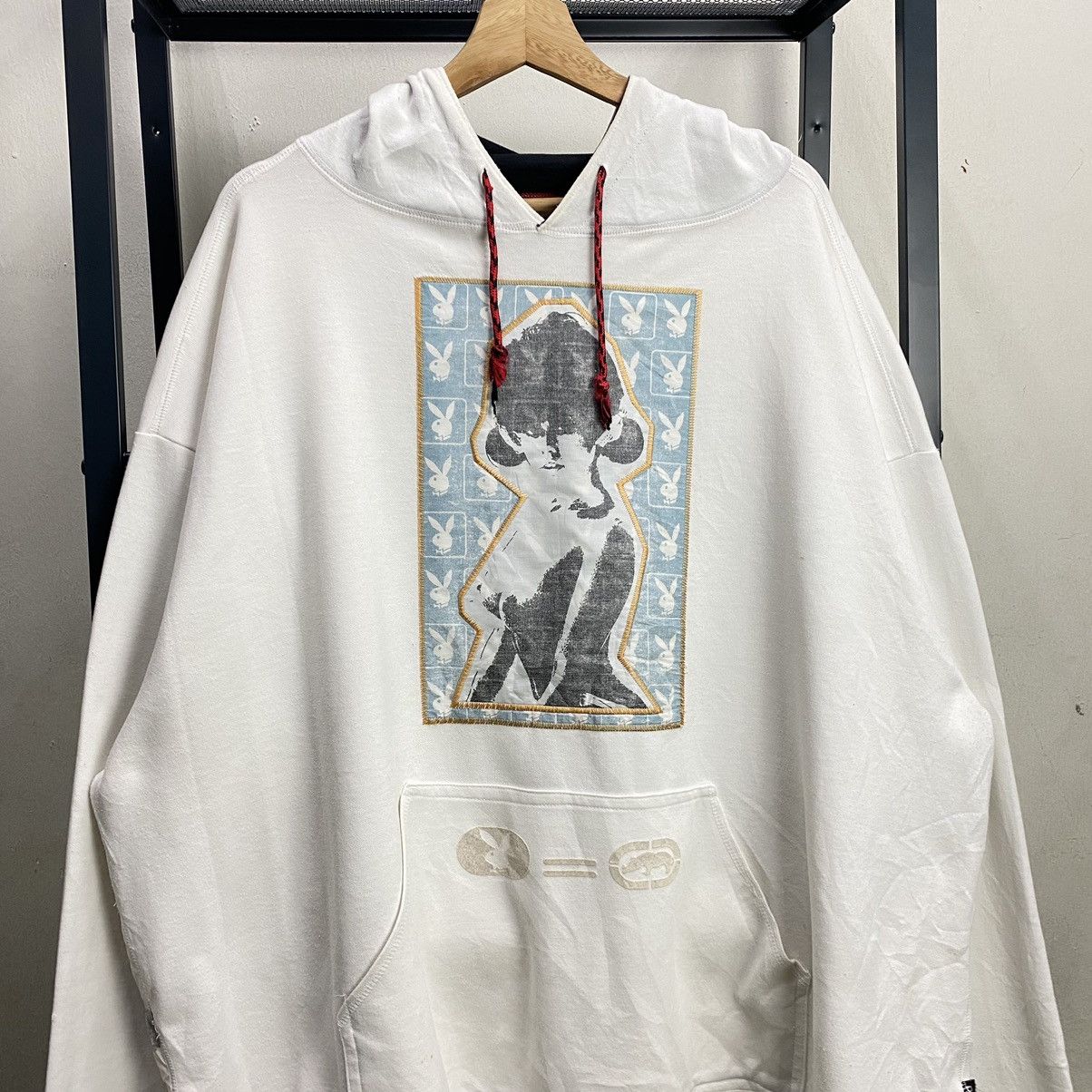 Ecko Unltd. × Playboy × Vintage VERYRARE!! Vintage Ecko x Playboy Big Logo Hoodies Size XXL Size US XXL / EU 58 / 5 - 3 Thumbnail