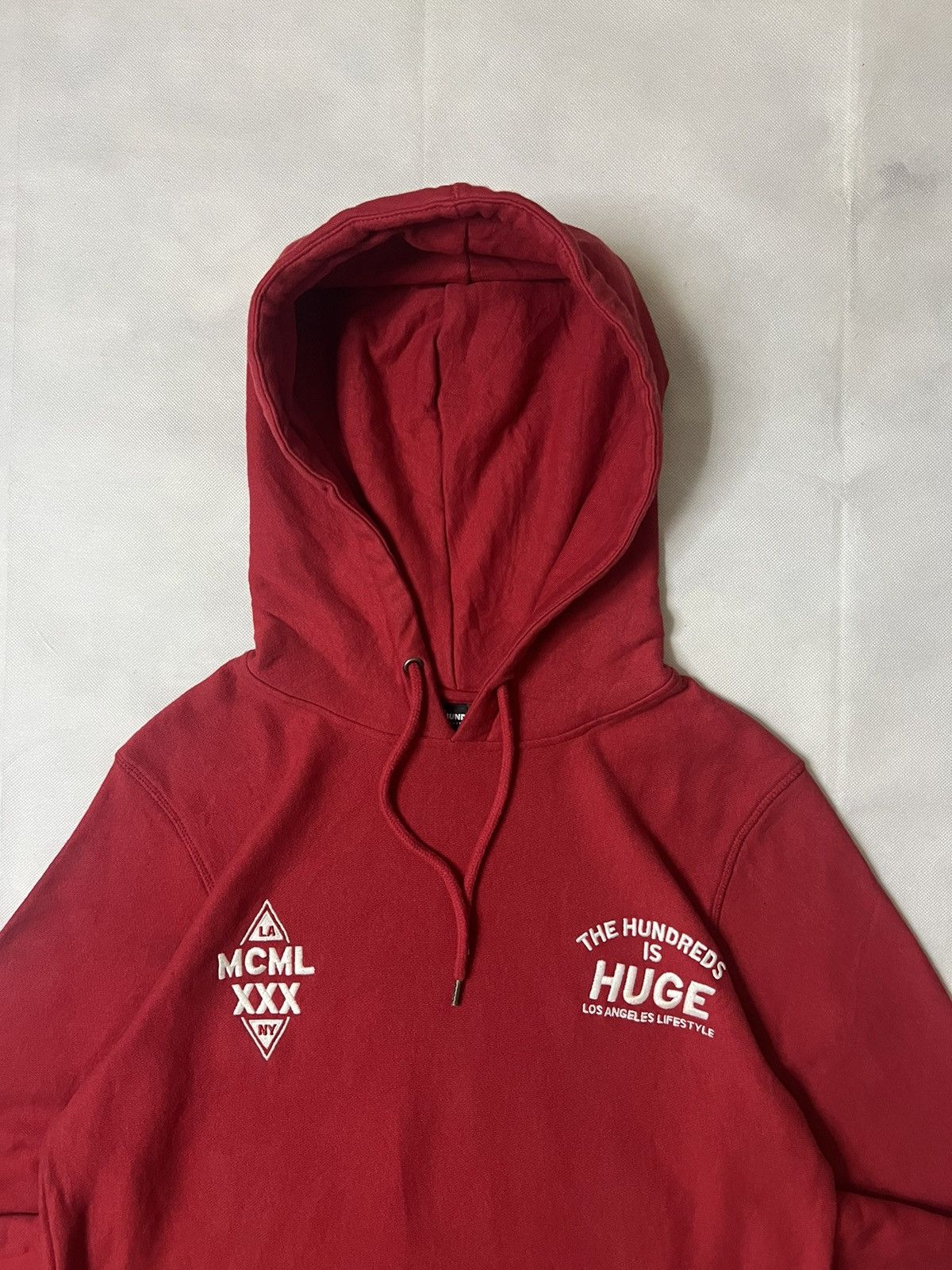 The Hundreds The Hundreds Red Pullover Hoodie Size US M / EU 48-50 / 2 - 5 Thumbnail