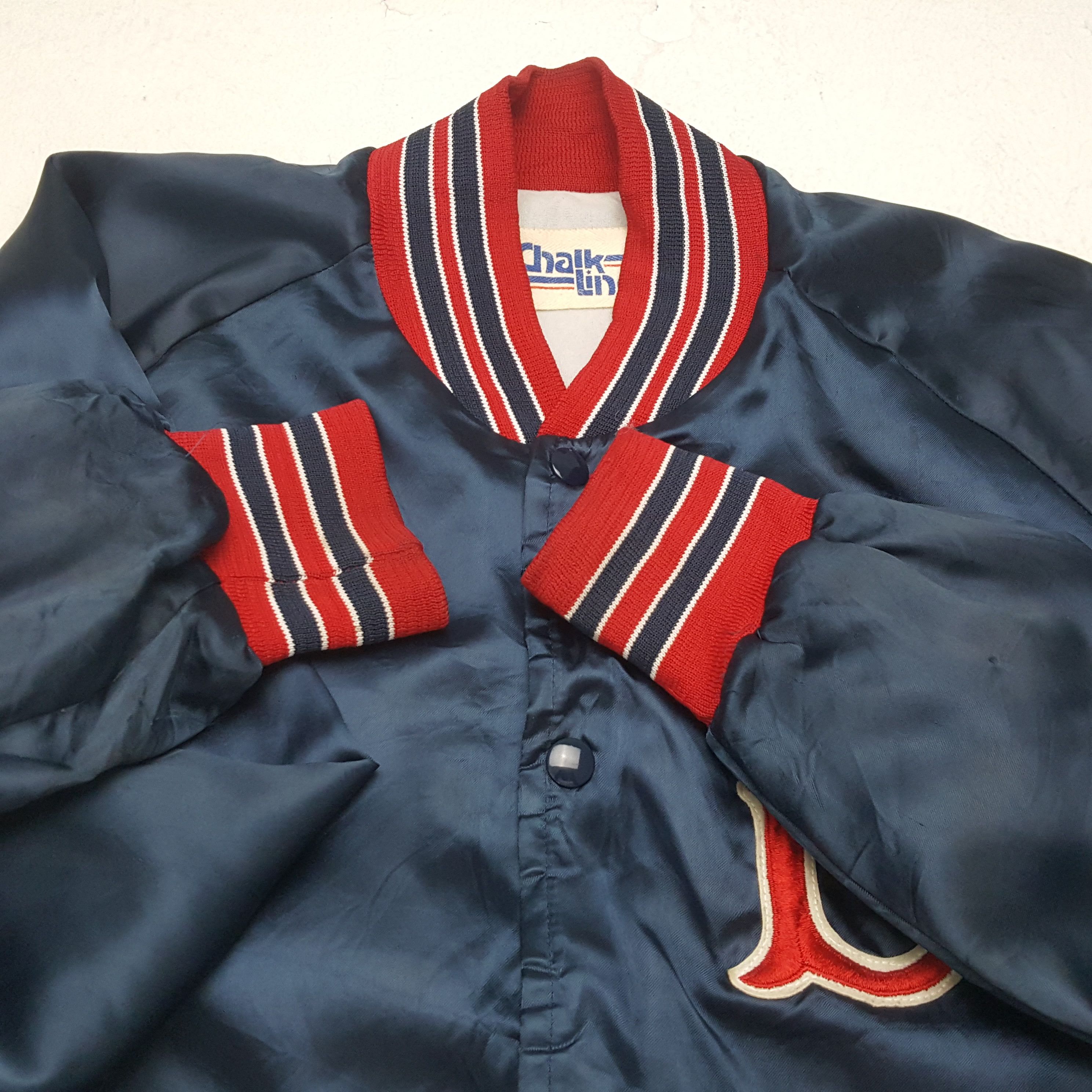 MLB BOSTON RED SOX Jacket American Sports Baseball Team Size US L / EU 52-54 / 3 - 8 Thumbnail