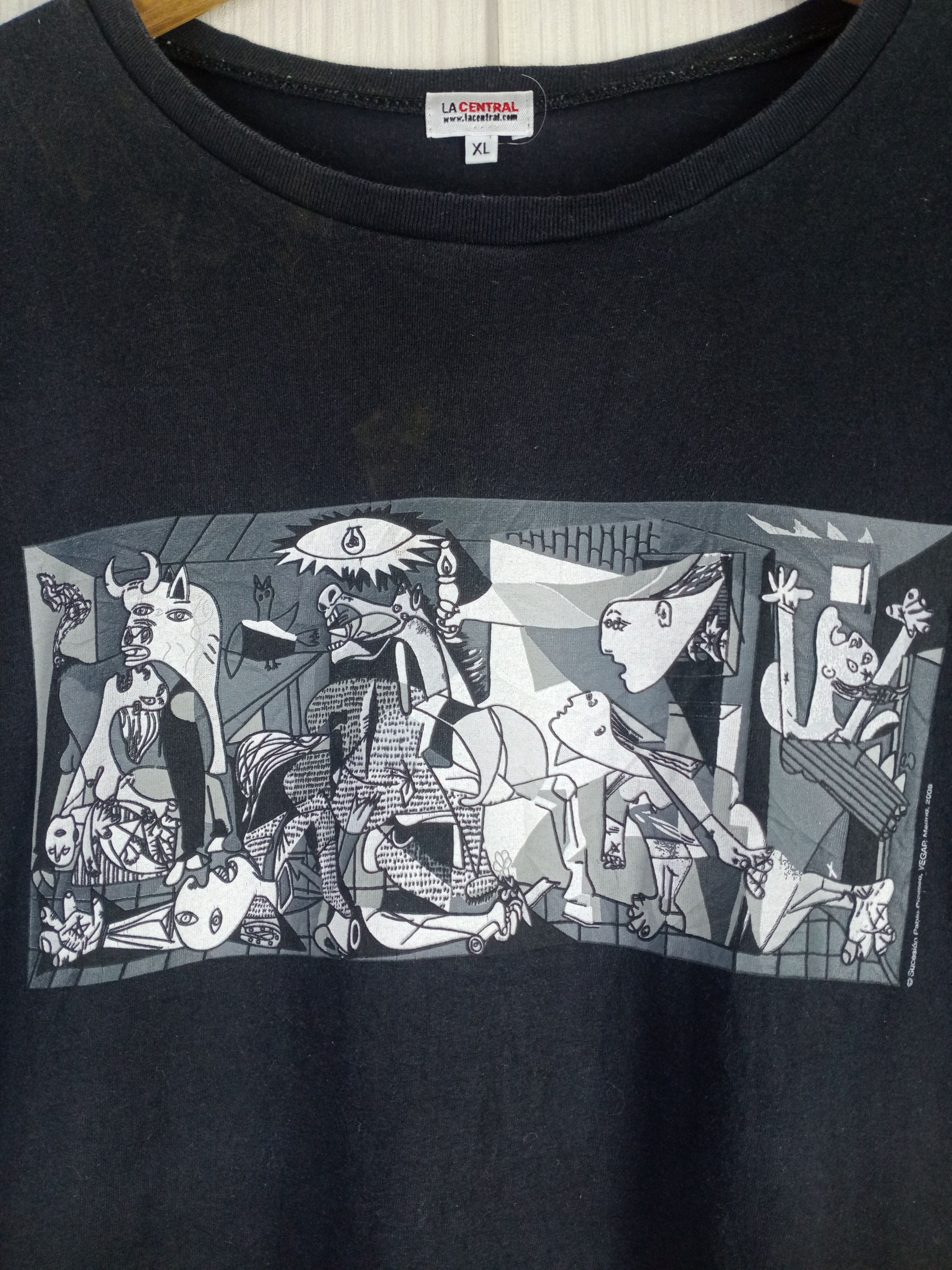 Vintage Rare Vintage Picasso Art Tshirt Size US XL / EU 56 / 4 - 3 Thumbnail