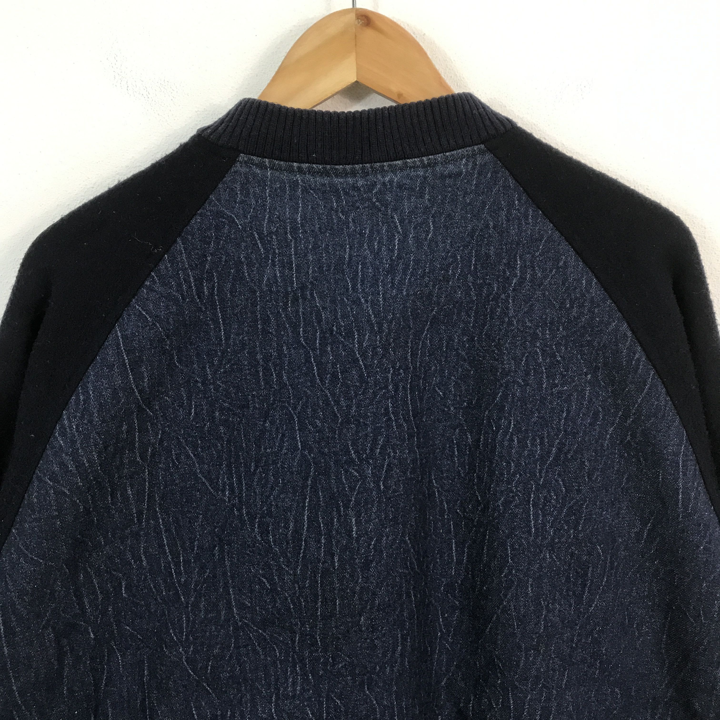 Japanese Brand japan gclub denim Wool varsty jacket Size US XL / EU 56 / 4 - 4 Thumbnail