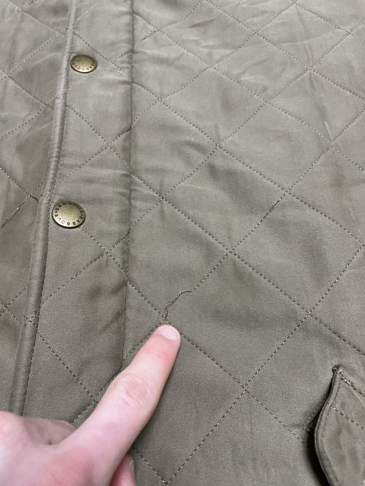 Barbour Vintage Barbour Bowden Fleece Lined Quilted Jacket Size US L / EU 52-54 / 3 - 10 Thumbnail