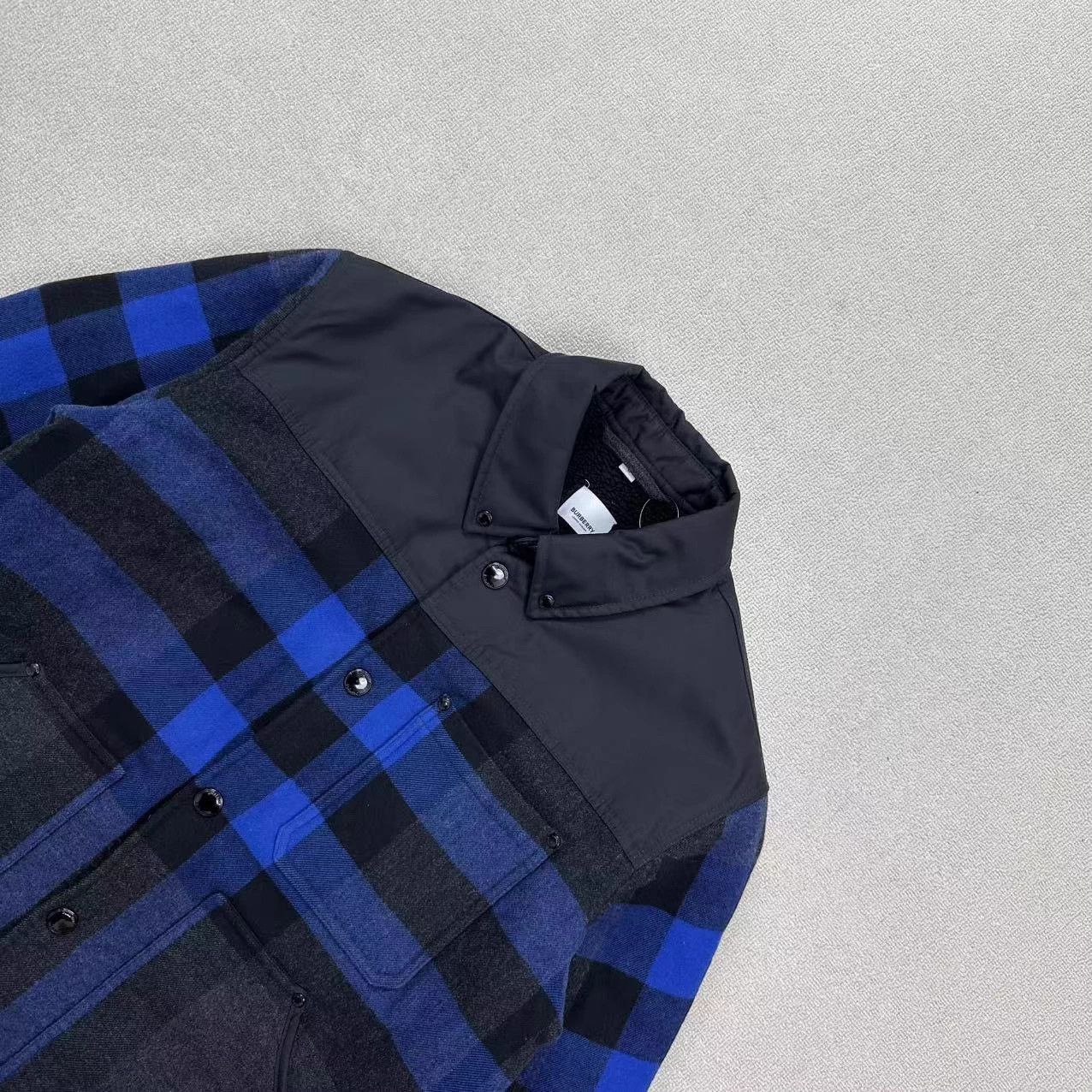 Burberry Burberry Check Wool-Cotton Jacket M Like New Size US M / EU 48-50 / 2 - 3 Thumbnail