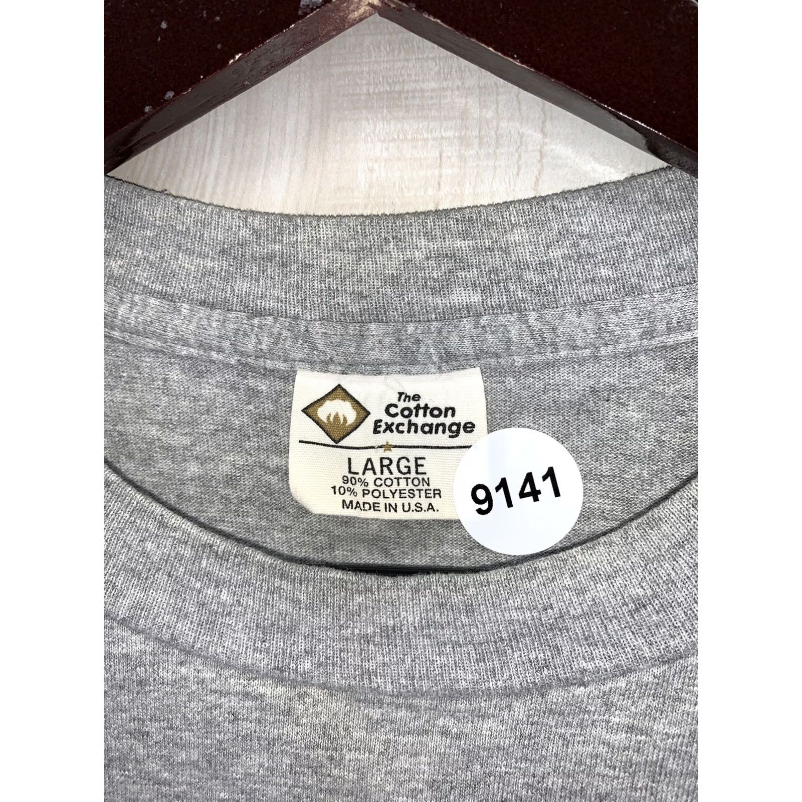 Vintage VINTAGE The Cotton Exchange University Sports 90s T-Shirt Mens L Gray Cotton Logo Graphic Michigan Orange Bowl 2000 Size US L / EU 52-54 / 3 - 7 Thumbnail