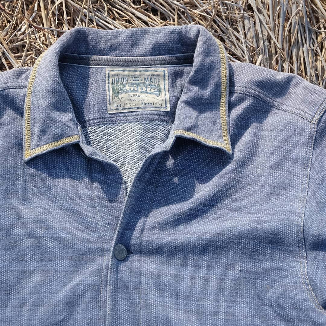 Designer Chipie Work Union Made Selvedge Pull Over Worker Size US L / EU 52-54 / 3 - 3 Thumbnail