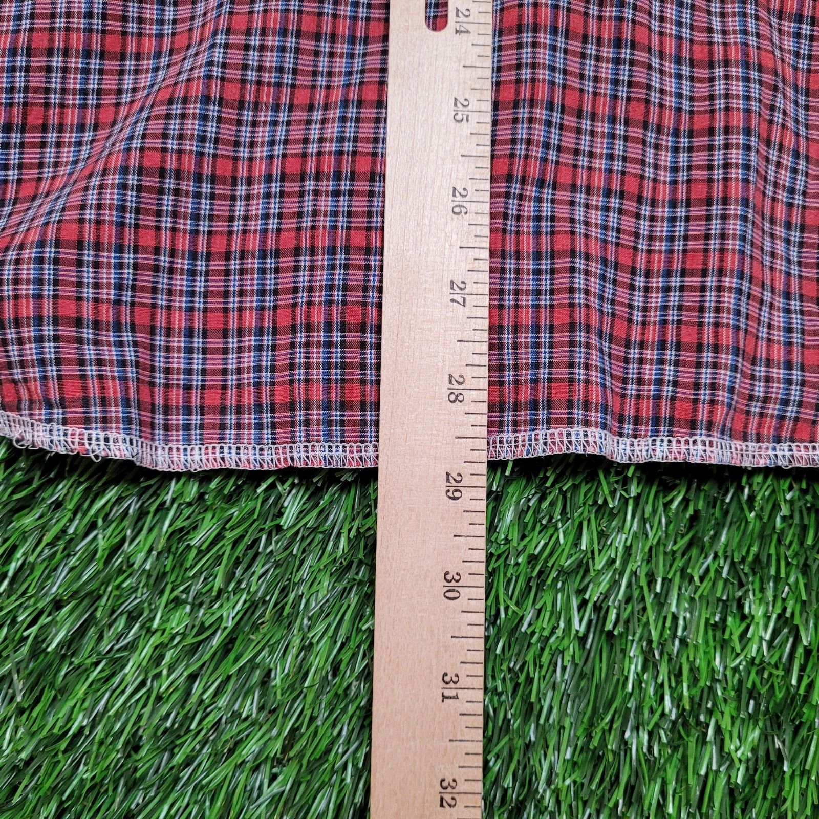 Wrangler VTG 80s Wrangler Pearl Snap Western Shirt Mens XL USA Plaid Size US XL / EU 56 / 4 - 10 Thumbnail