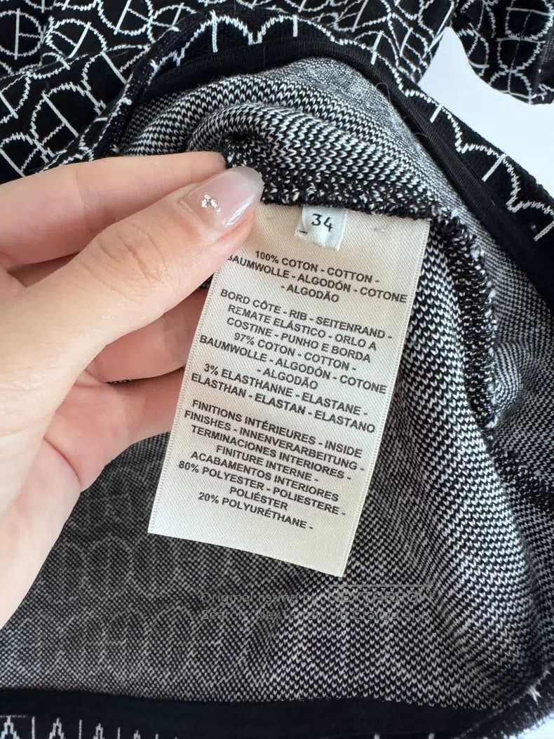 Hermes Hermes Black knit short-sleeve Size XXS / US 00 / IT 34 - 3 Thumbnail